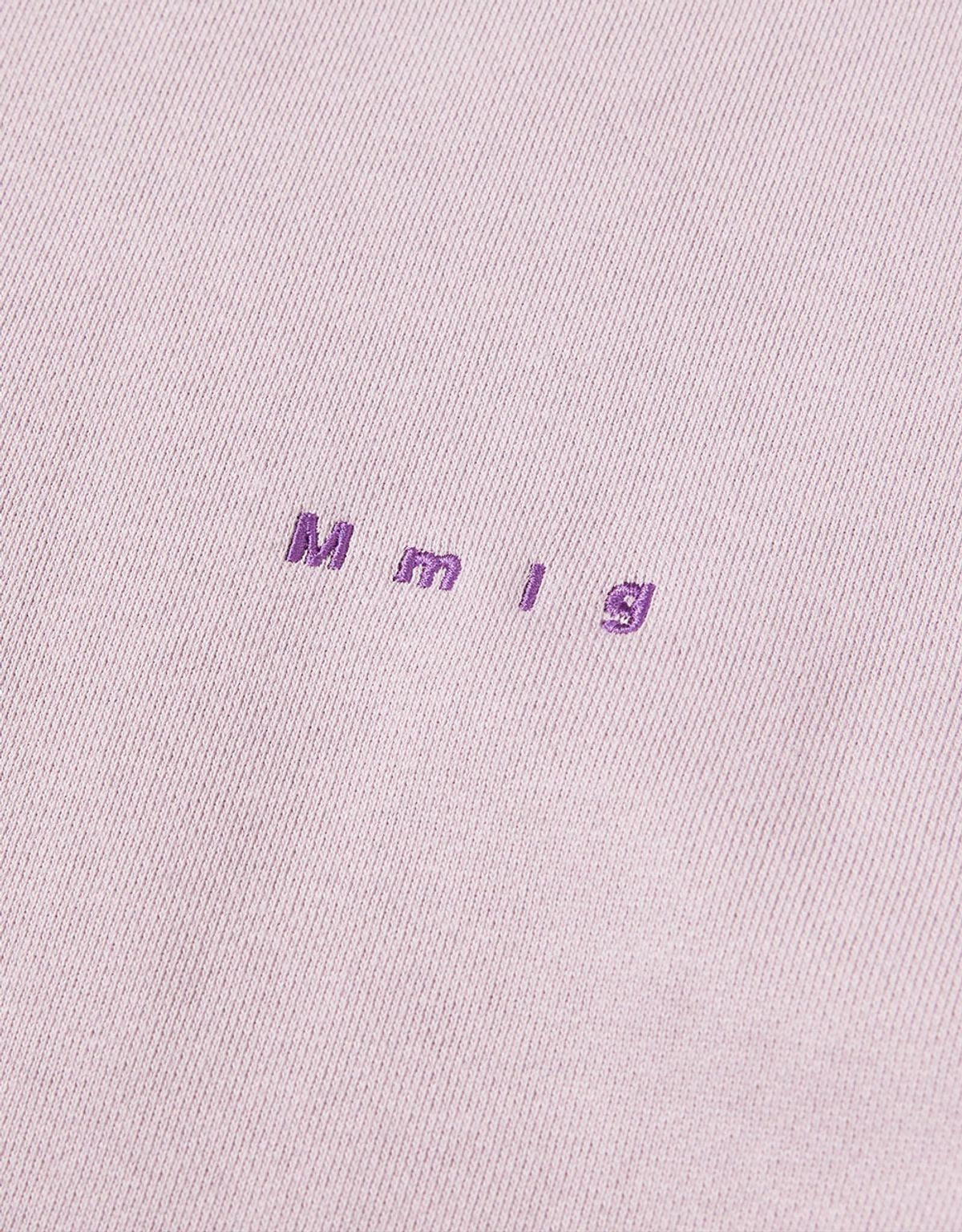 엠엠엘지(MMLG) [Mmlg] MELGE PATCH SWEAT (POWDER PINK)