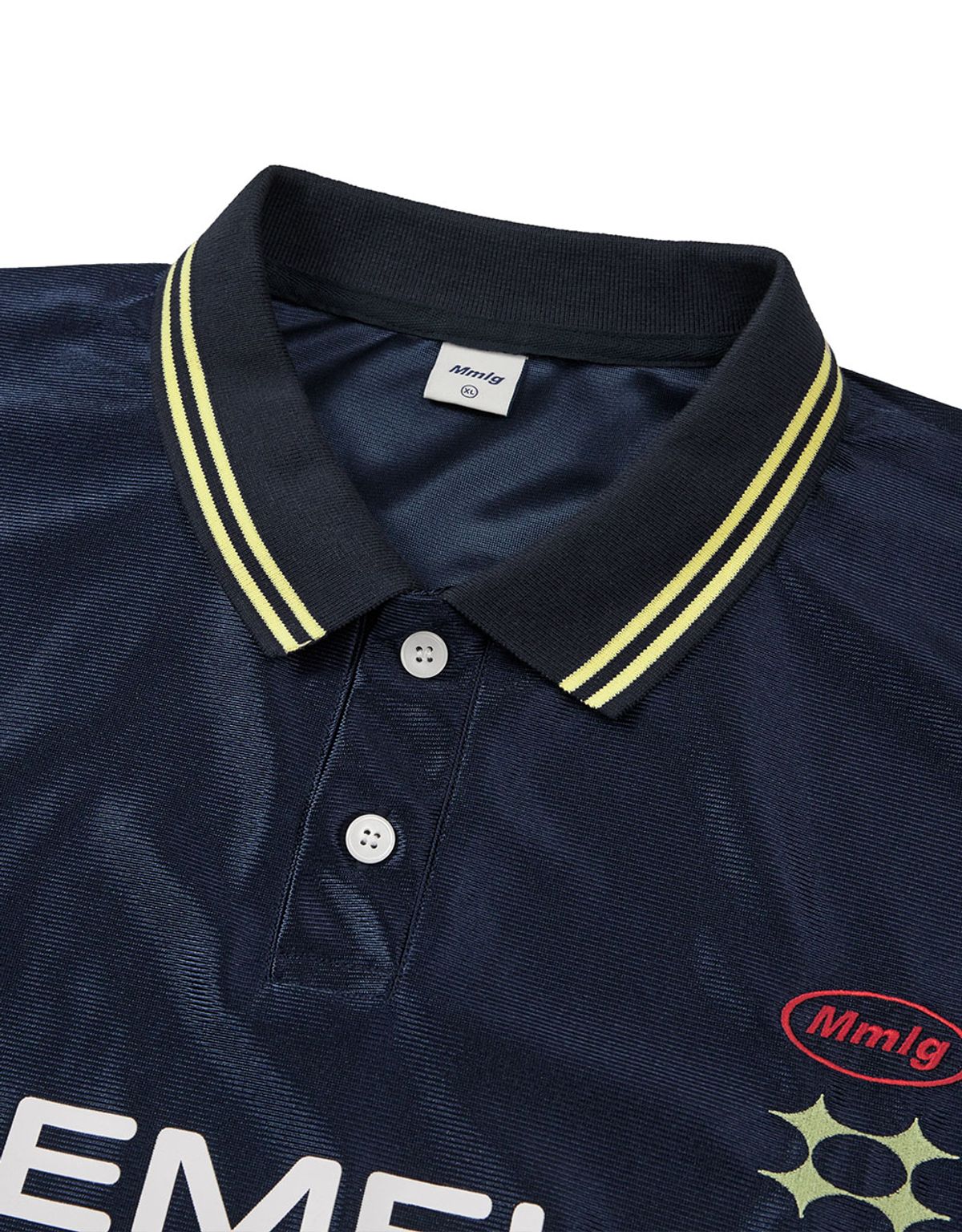 엠엠엘지(MMLG) [Mmlg] EM FOOTBALL JERSEY SHIRT (NAVY)