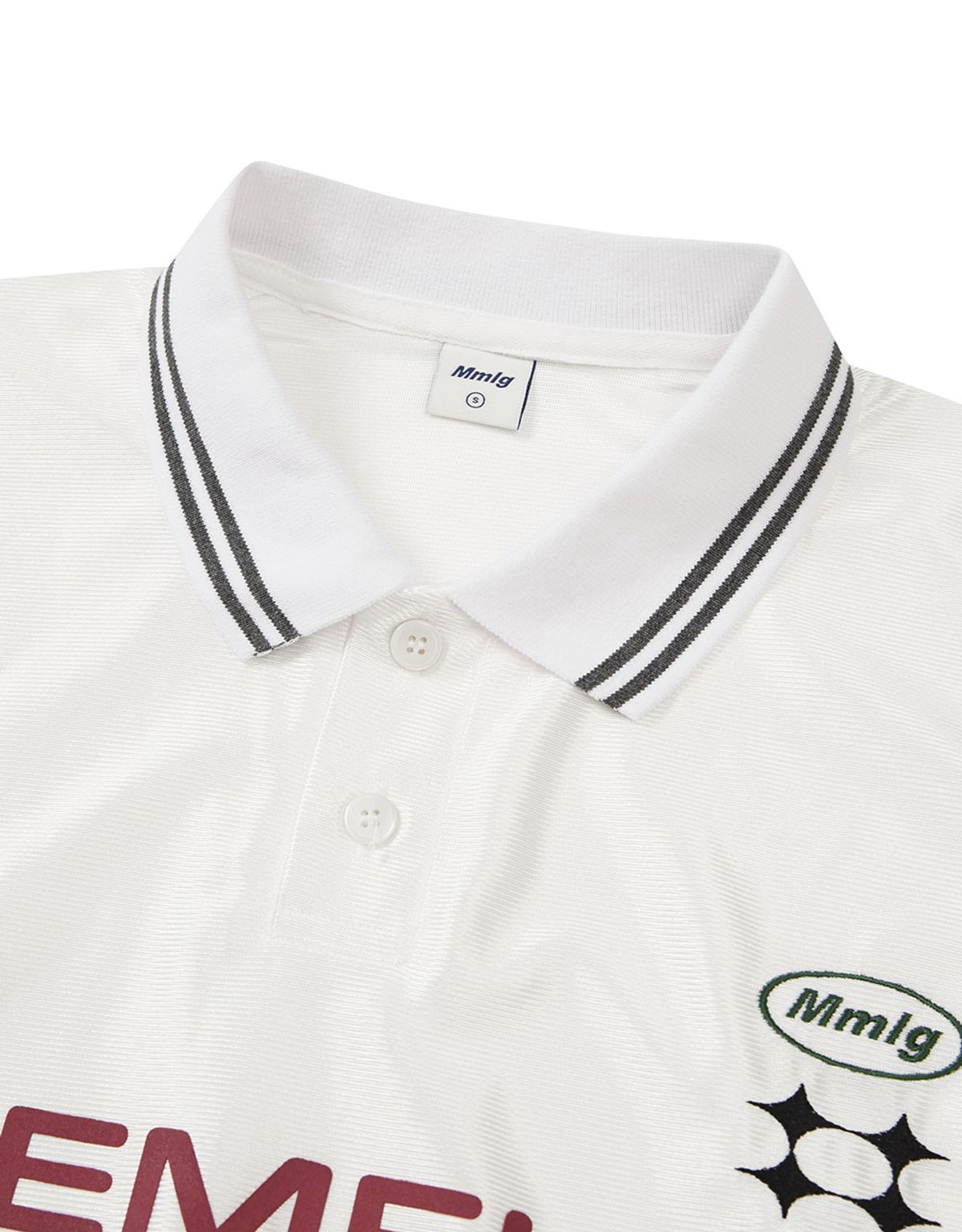 엠엠엘지(MMLG) [Mmlg] EM FOOTBALL JERSEY SHIRT (WHITE)