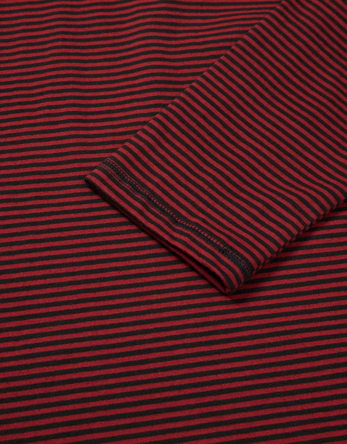 엠엠엘지(MMLG) [Mmlg] STRIPE TURTLENECK LSV-T (RED)