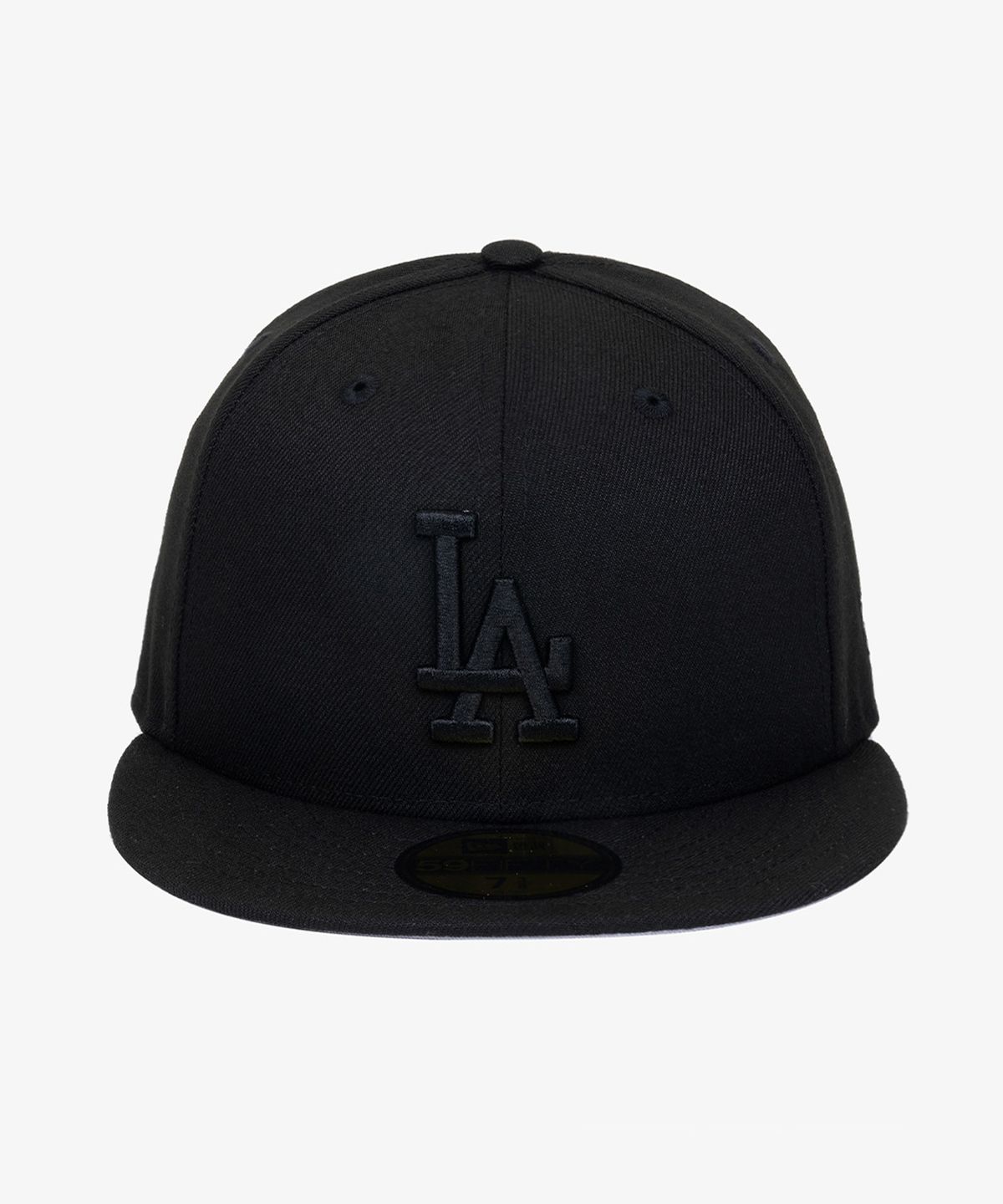 뉴에라(NEW ERA) MLB LA다저스 베이직 피티드캡 블랙/블랙