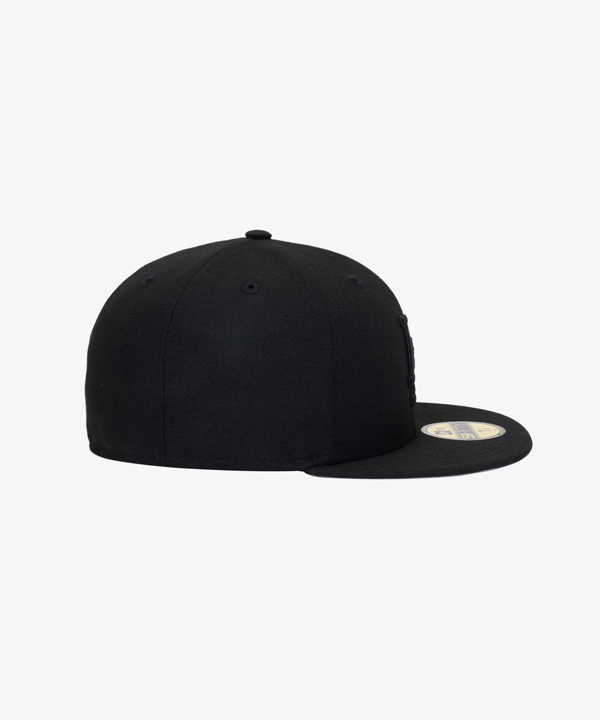 뉴에라(NEW ERA) MLB LA다저스 베이직 피티드캡 블랙/블랙