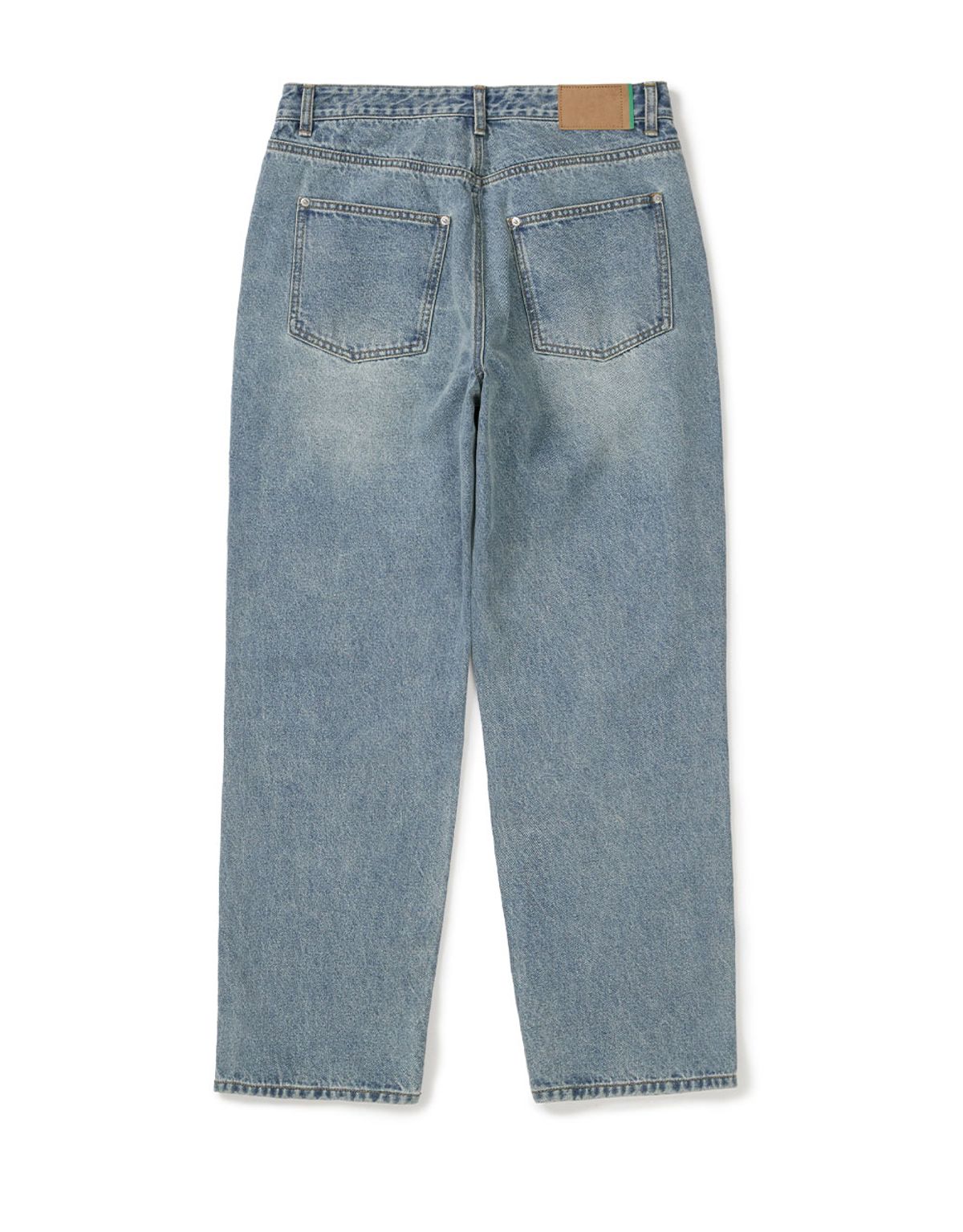 엠엠엘지(MMLG) [Mmlg] MM AUTHENTIC REGULAR DENIM PANTS (LIGHT BLUE)