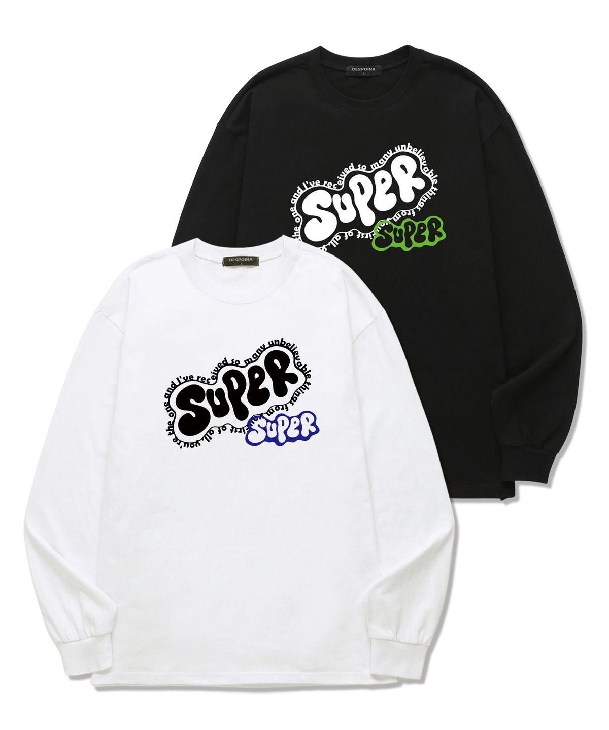 우즈(OUSE) SUPER 롱슬리브 (DLS031) 블랙