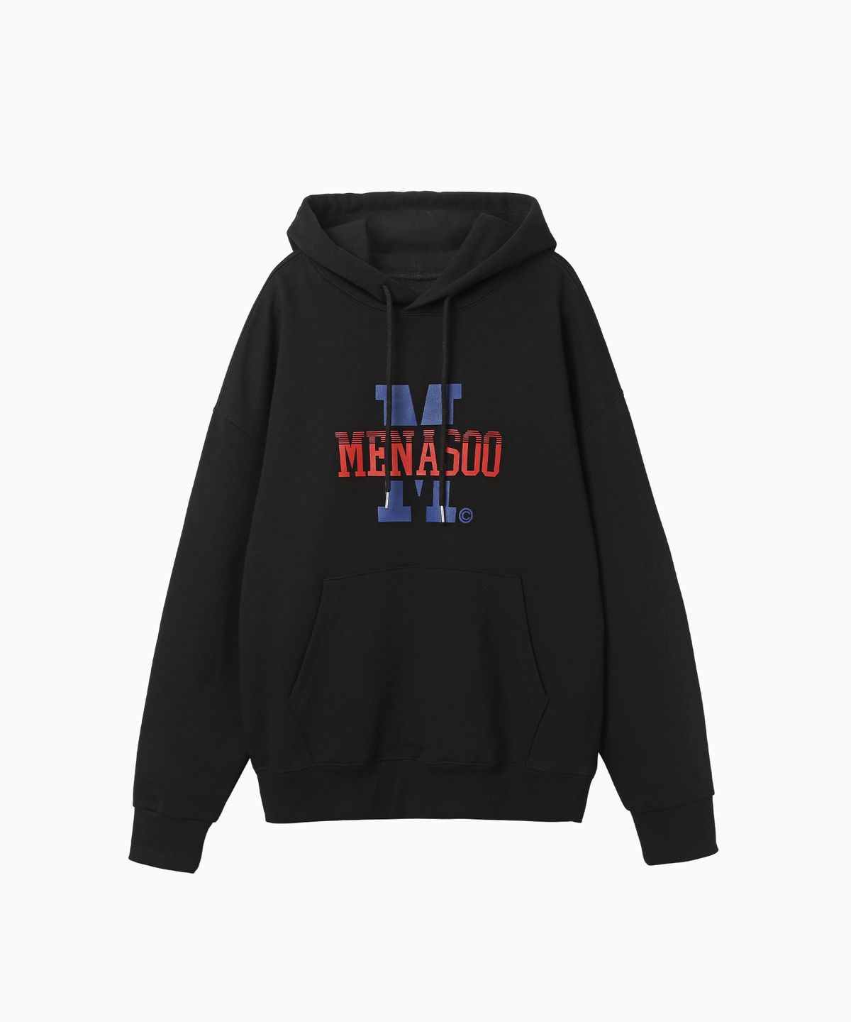 미나수(MENASOO) Menasoo Basic Hoodie_Black