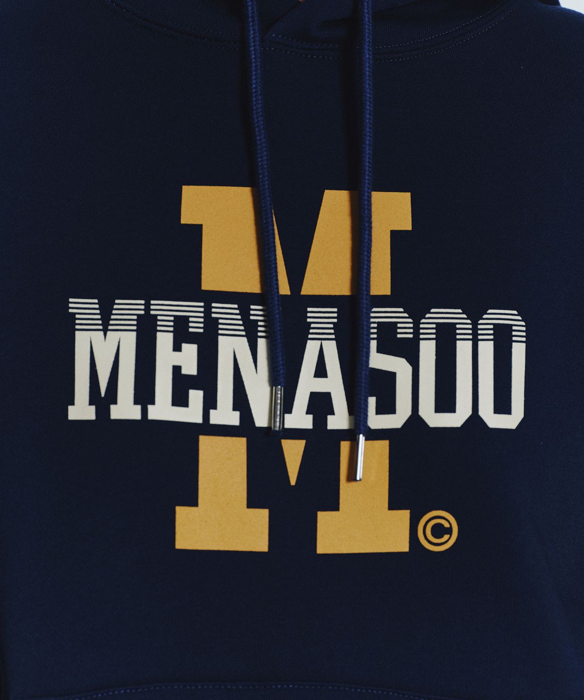미나수(MENASOO) Menasoo Basic Hoodie_Navy