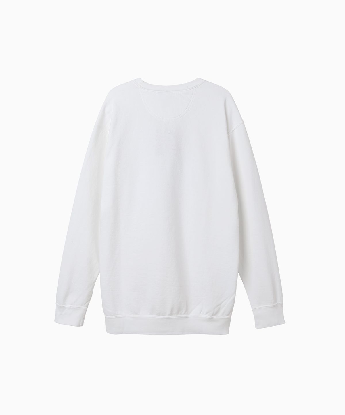 미나수(MENASOO) Menasoo Pigment Oversized Sweatshirt_White