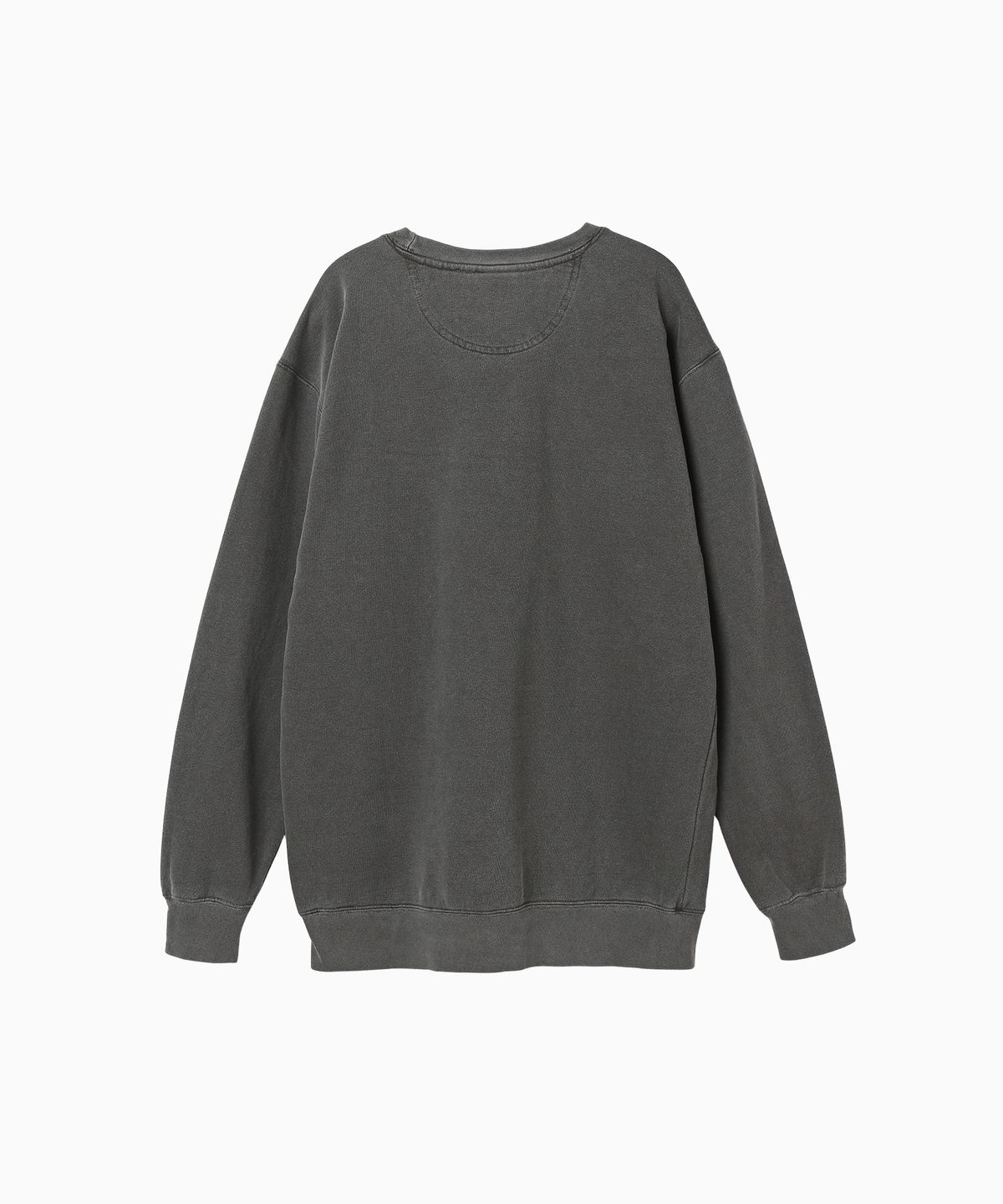 미나수(MENASOO) Menasoo Pigment Oversized Sweatshirt_Charcoal