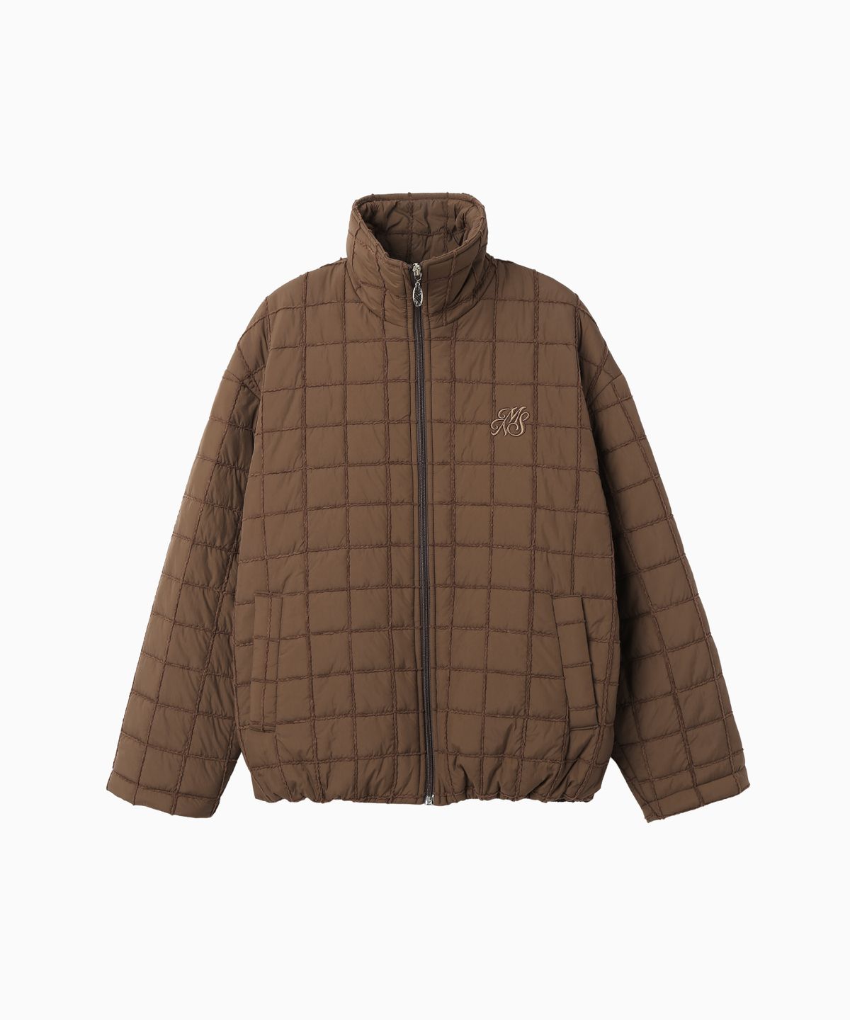 미나수(MENASOO) MNS Short Puffer Jacket_Brown