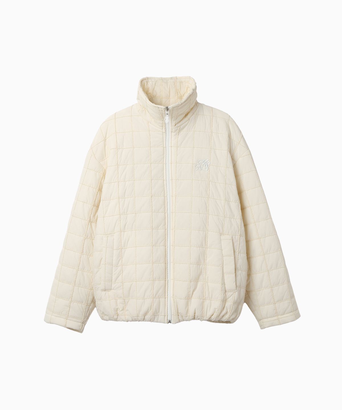 미나수(MENASOO) MNS Short Puffer Jacket_Ivory