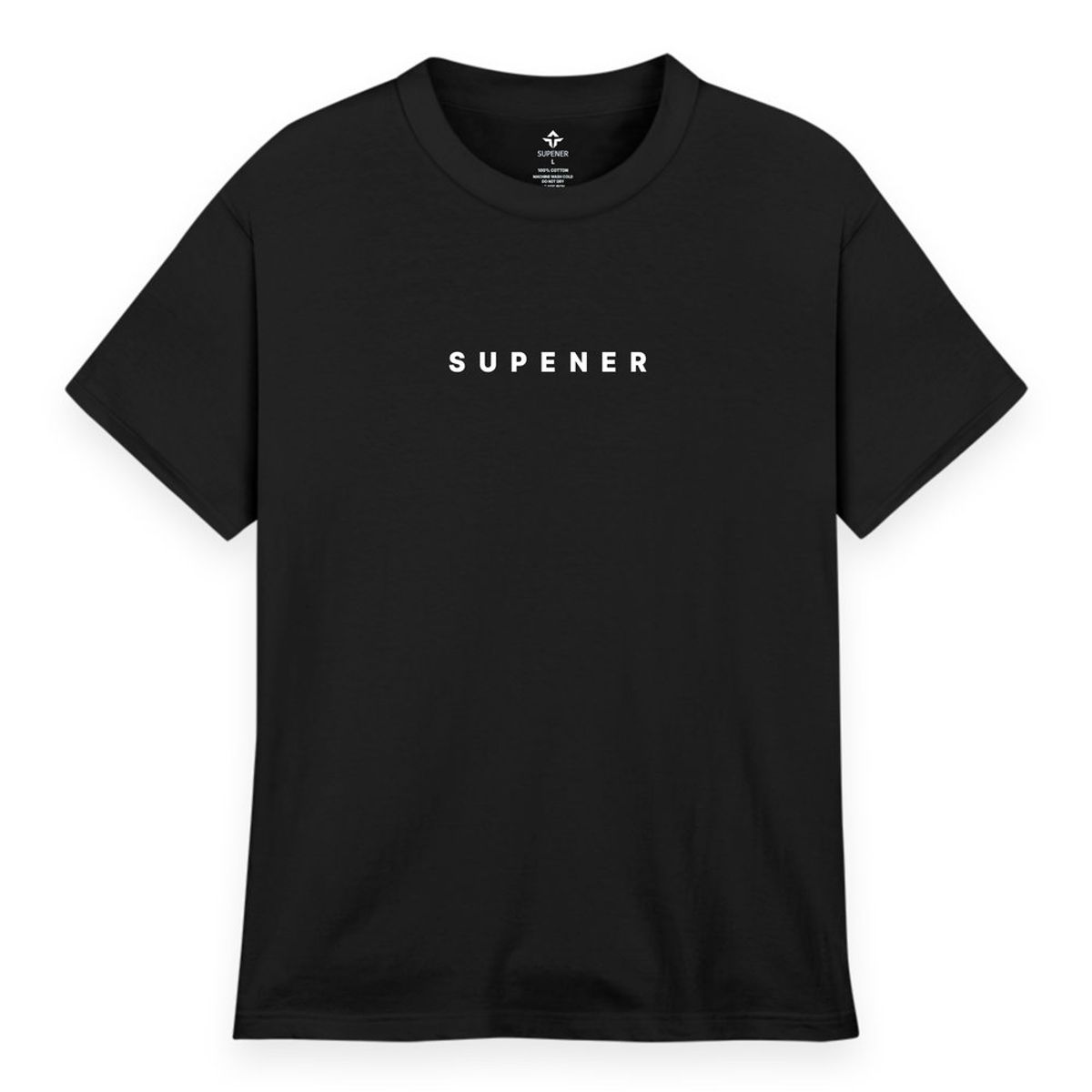 슈페너(SUPENER) 베이트 라운드 반팔 티셔츠 2컬러