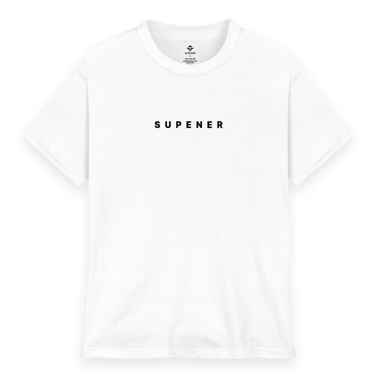 슈페너(SUPENER) 베이트 라운드 반팔 티셔츠 2컬러