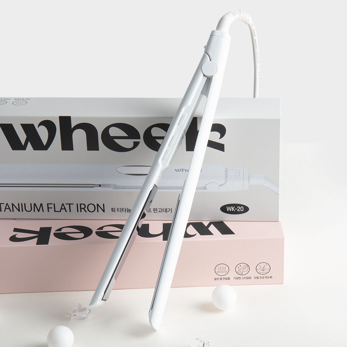 휙(WHEEK) 티타늄 프리볼트 고데기 WK-20