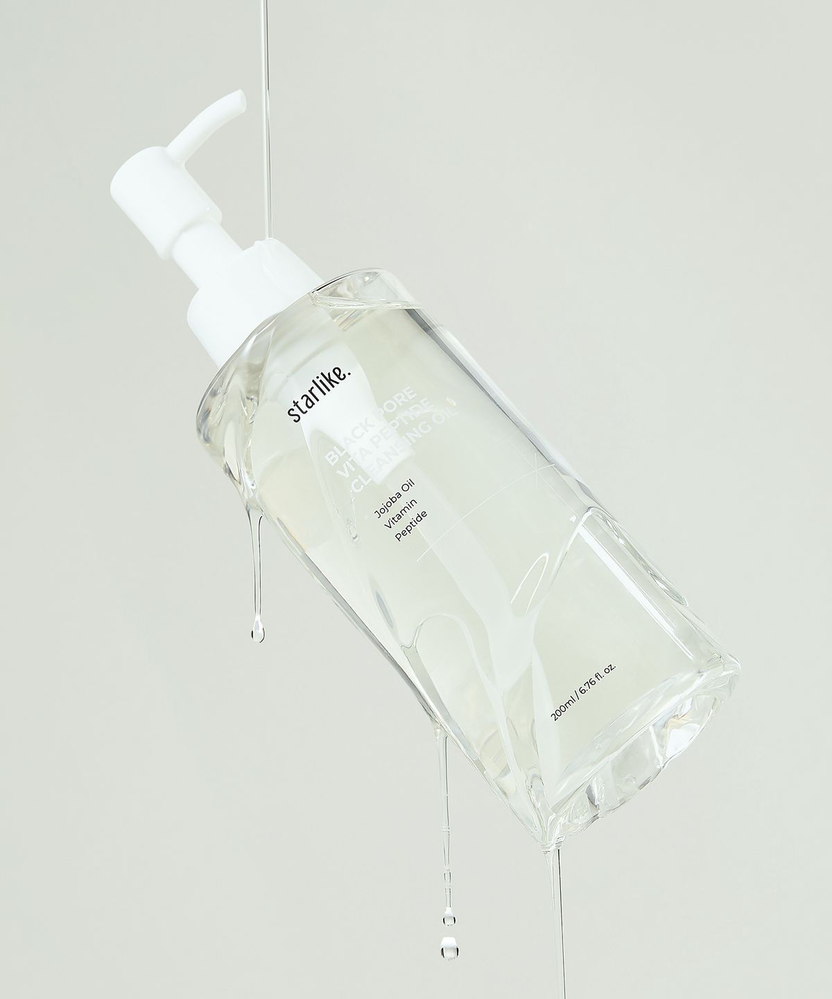 스타라이크(STARLIKE) 블랙 포어 비타 펩타이드 클렌징 오일 200ml