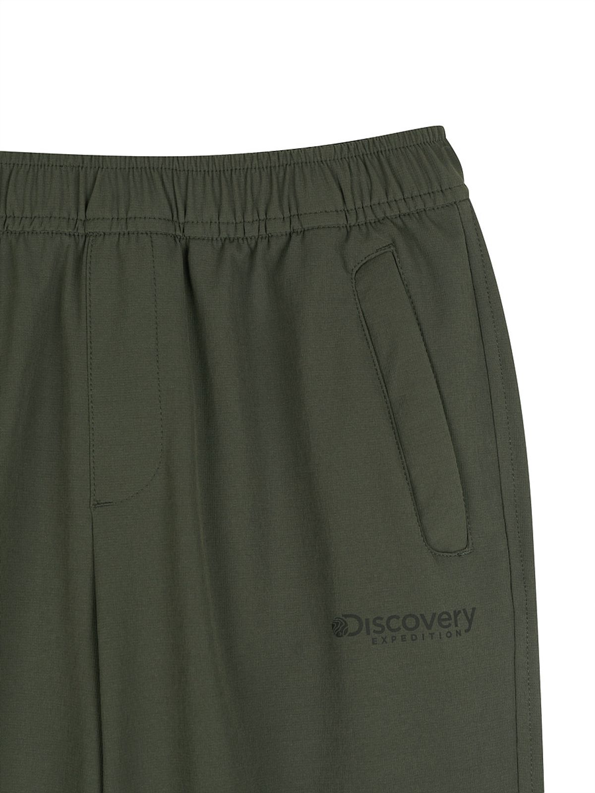 디스커버리 키즈(DISCOVERY KIDS) 키즈 에센셜 우븐 조거 팬츠 (D.Khaki)