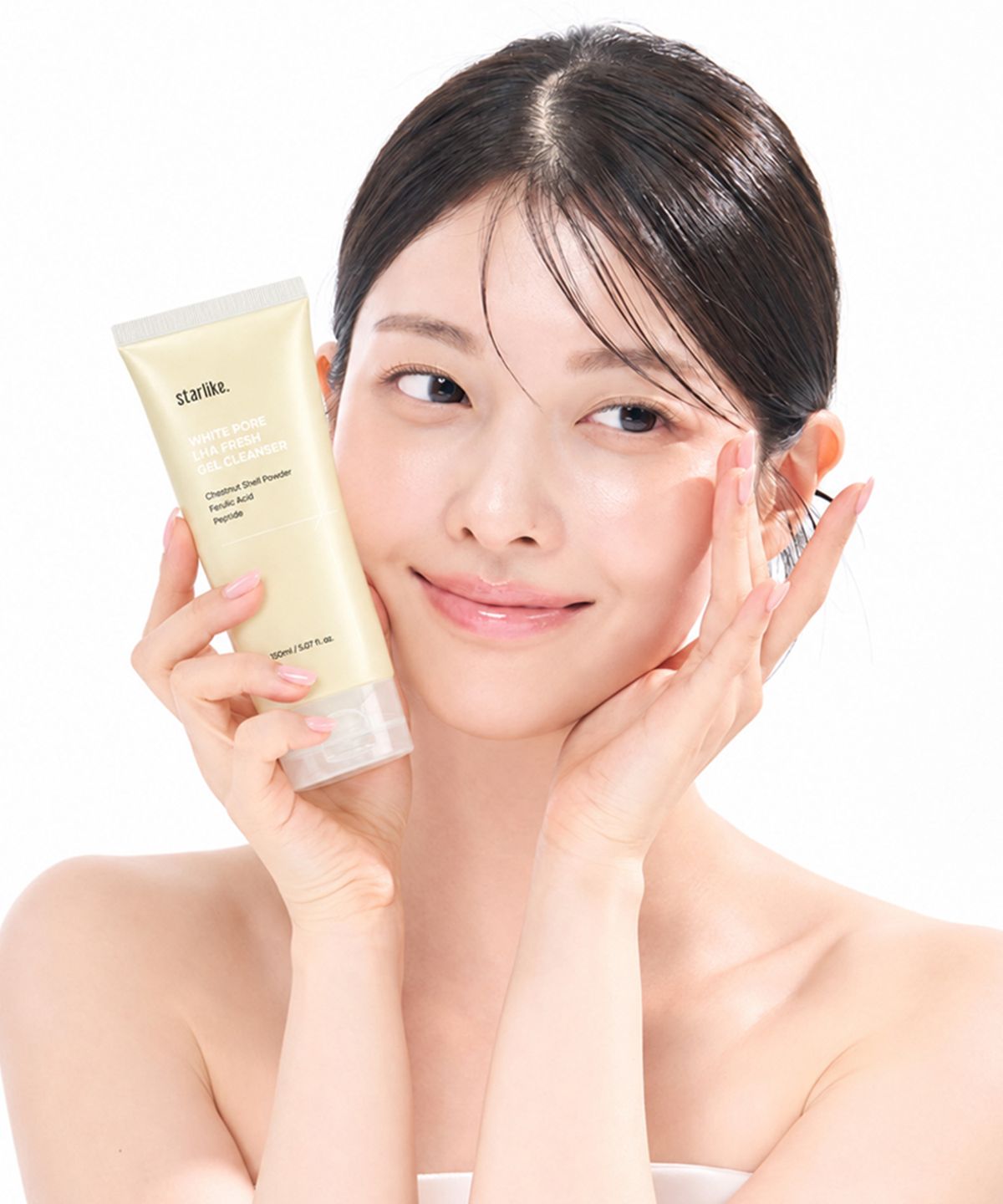 스타라이크(STARLIKE) 화이트 포어 LHA 프레시 젤 클렌저 150ml