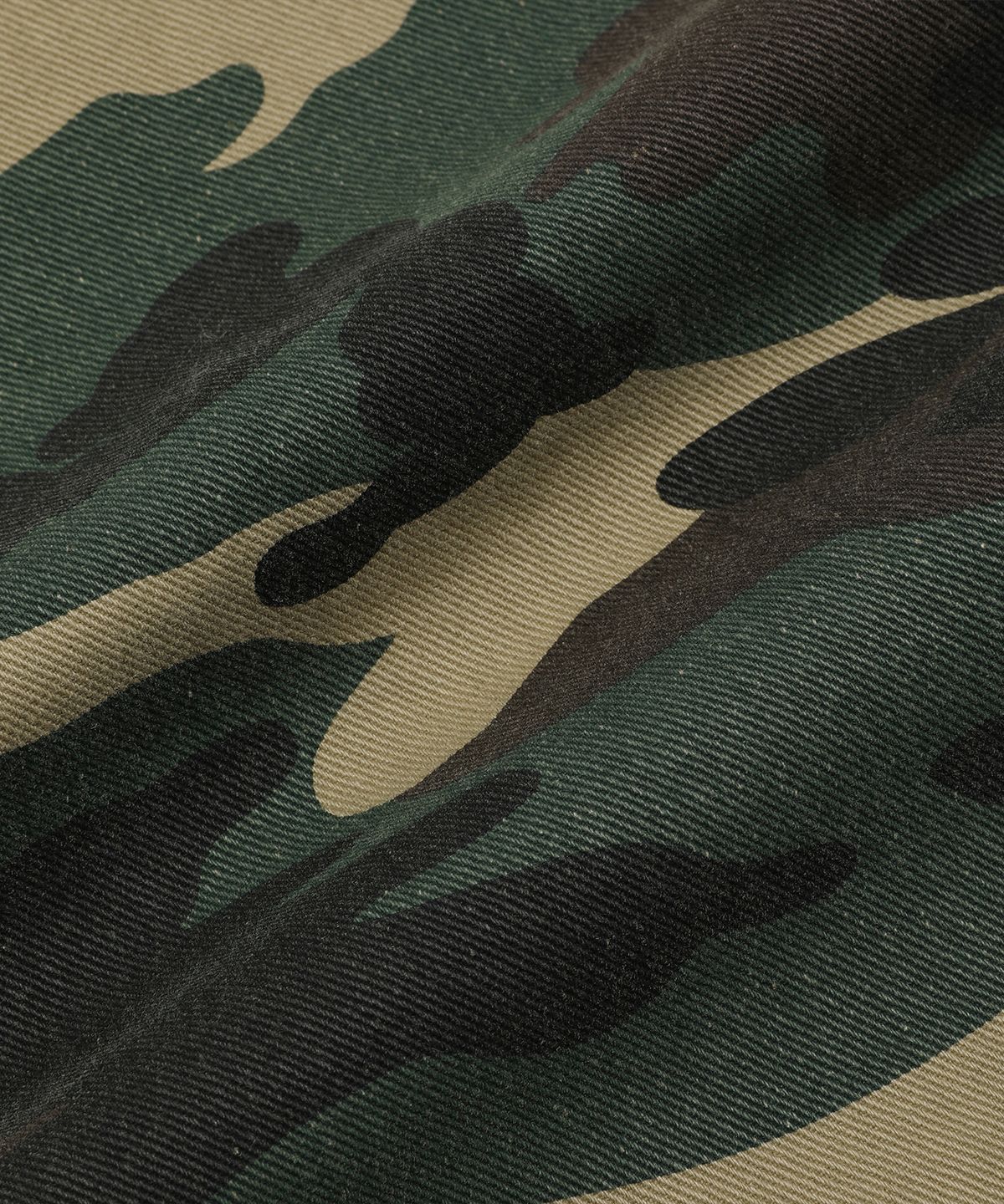 슬로우 레코드 하우스(SLOW RECORD HOUSE) 더블 핀턱 코튼 팬츠_카모(빈티지 그린)