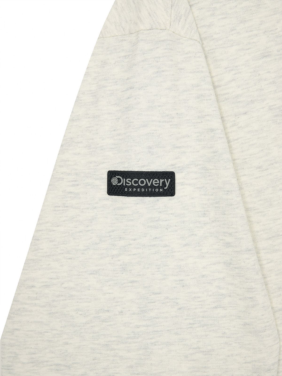 디스커버리 키즈(DISCOVERY KIDS) 키즈 에센셜 스몰로고 긴팔티셔츠 (M/IVORY)