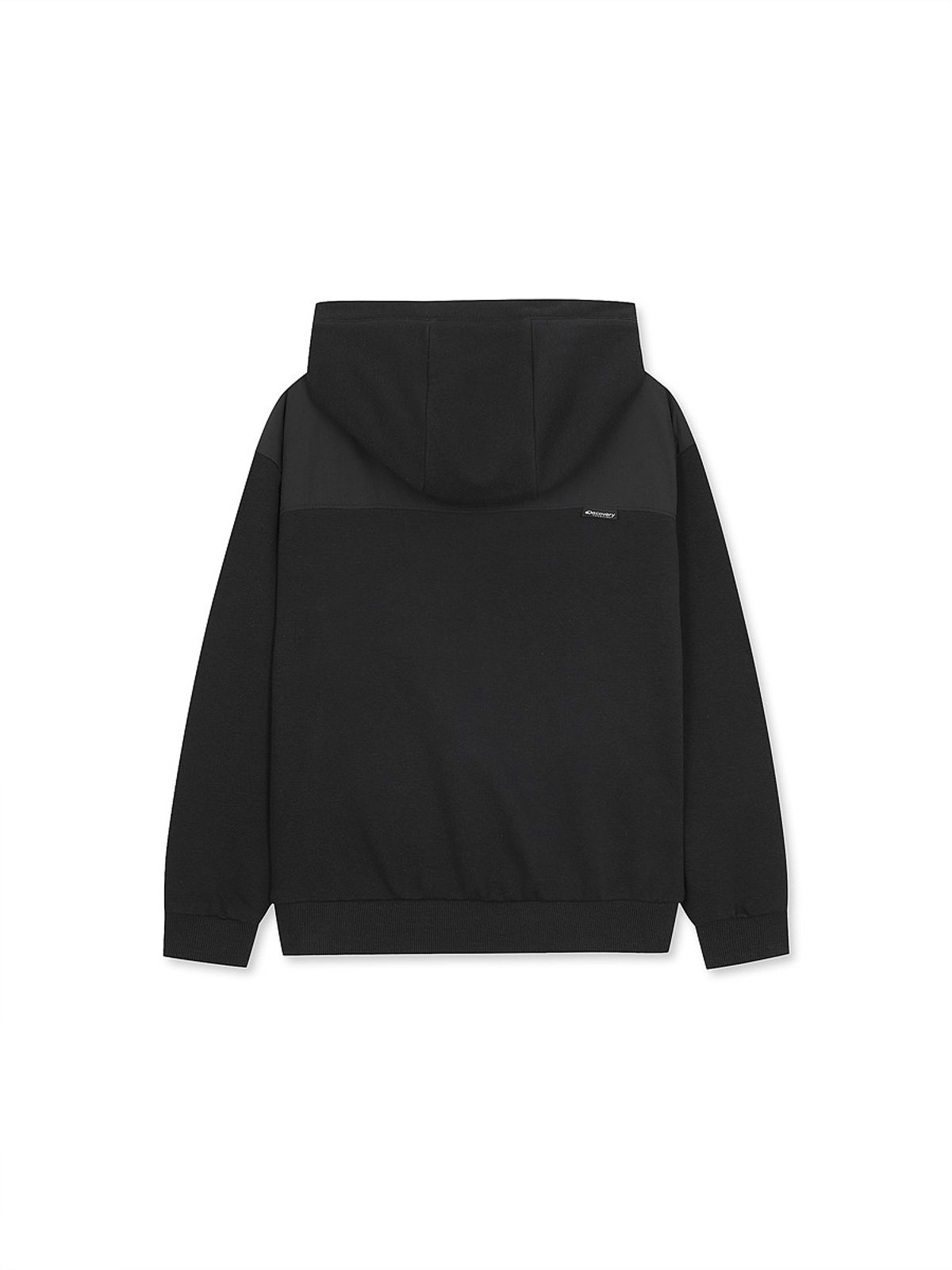 디스커버리 키즈(DISCOVERY KIDS) 키즈 하이브리드 후드티셔츠 (BLACK)