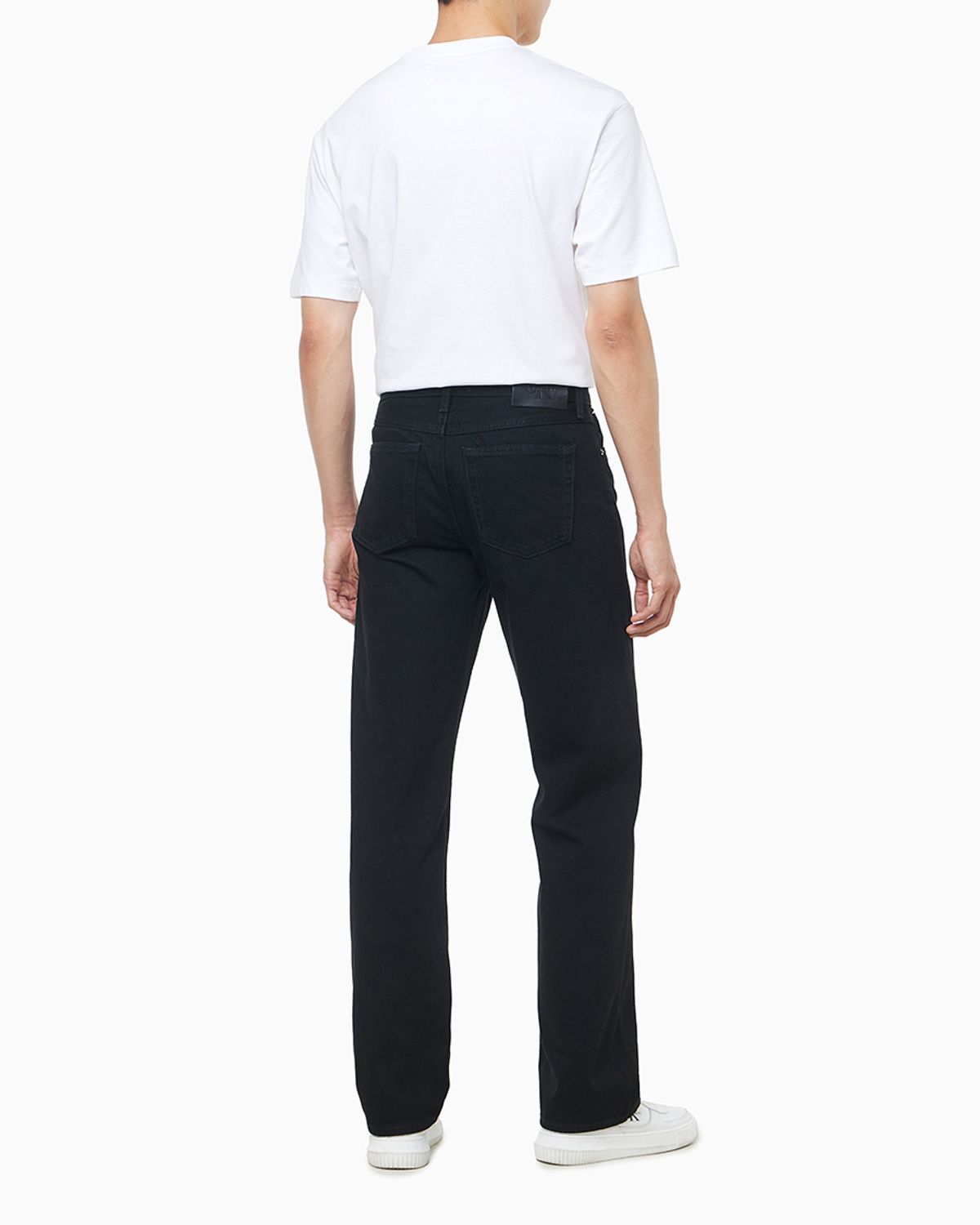 캘빈클라인 진(CALVIN KLEIN JEANS) 90s 스트레이트핏 클래식 블랙 데님 4RD934G JW4