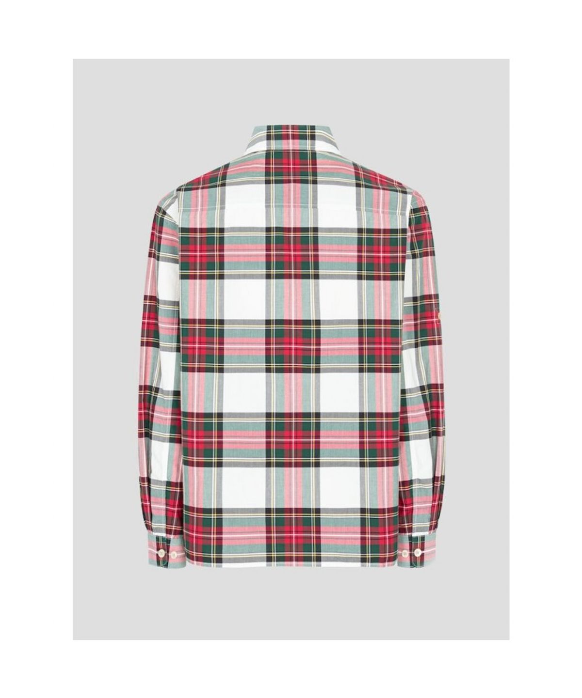 빈폴 멘(BEANPOLE MEN) [Reedition] 롤업 체크 셔츠  레드