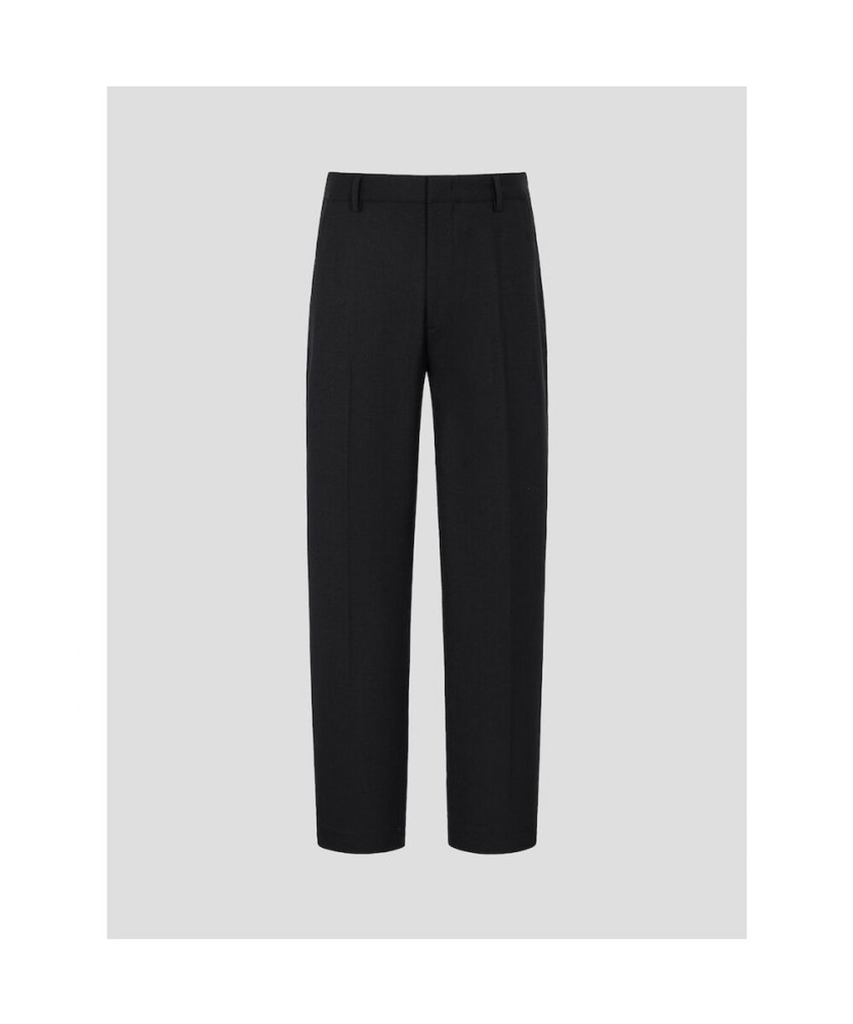빈폴 멘(BEANPOLE MEN) 울 혼방 세미와이드 슬랙스  블랙