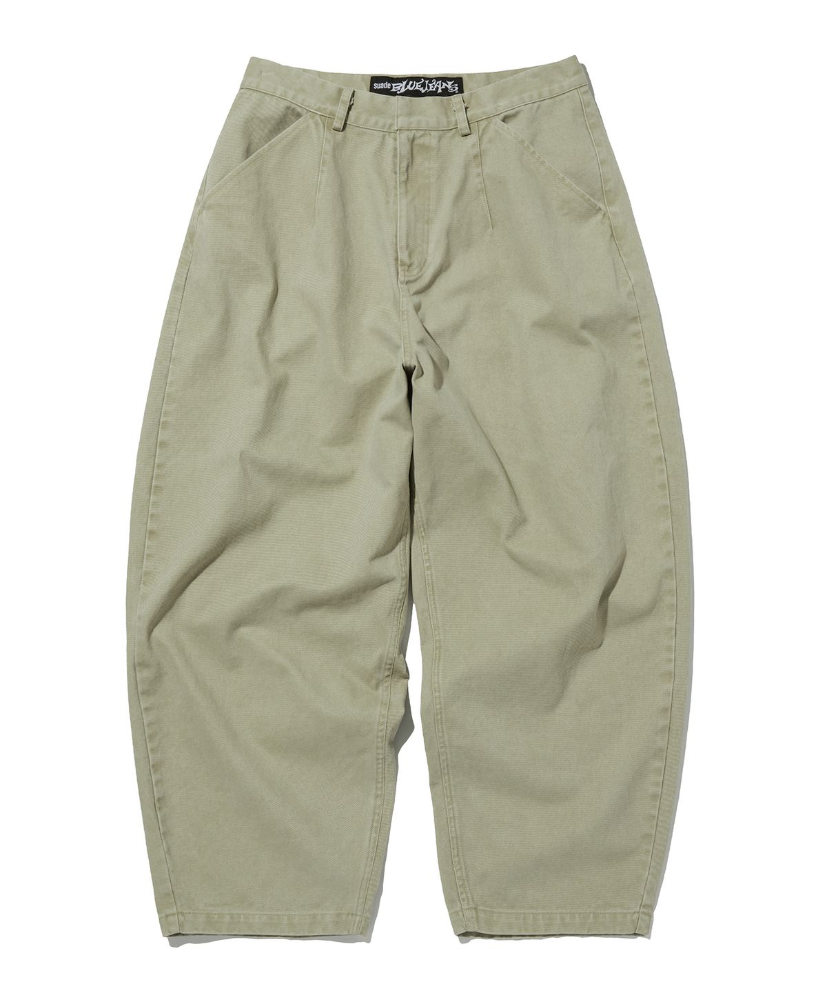 스웨이드(SUADE) WIDE CHINO PANTS [KHAKI]