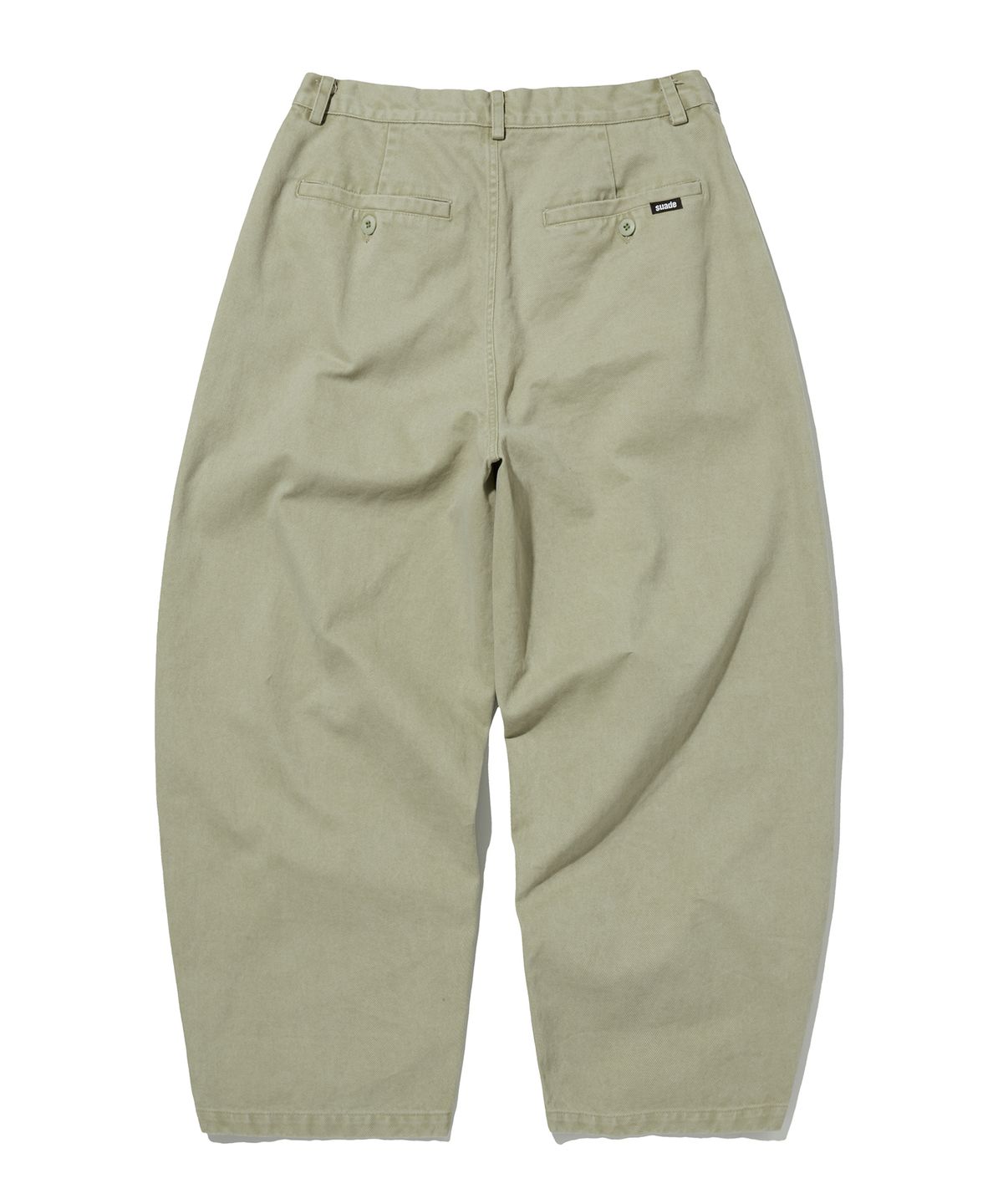 스웨이드(SUADE) WIDE CHINO PANTS [KHAKI]