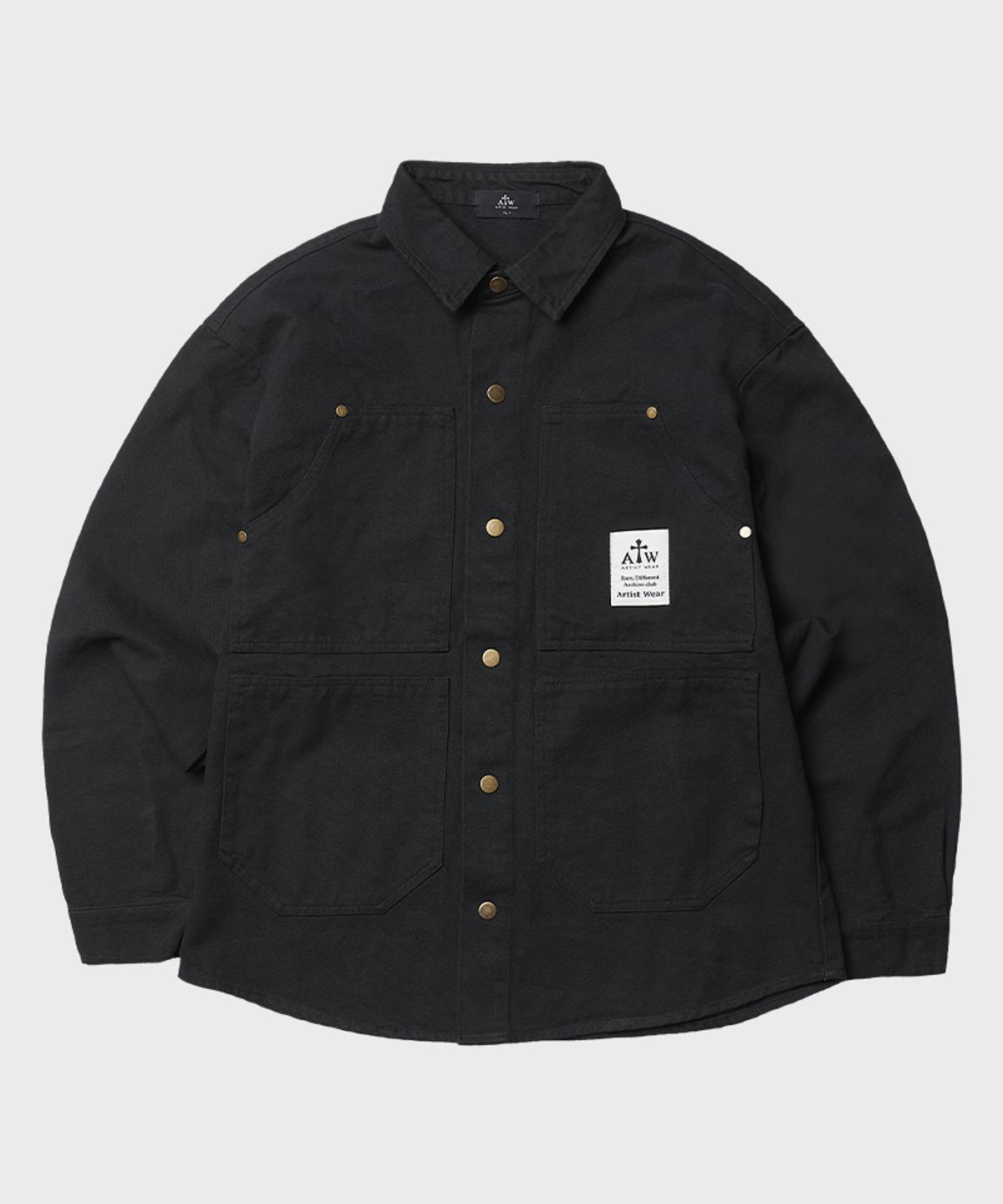 아티스트웨어(ARTISTWEAR) 빈티지 코튼 워크 셔츠 자켓