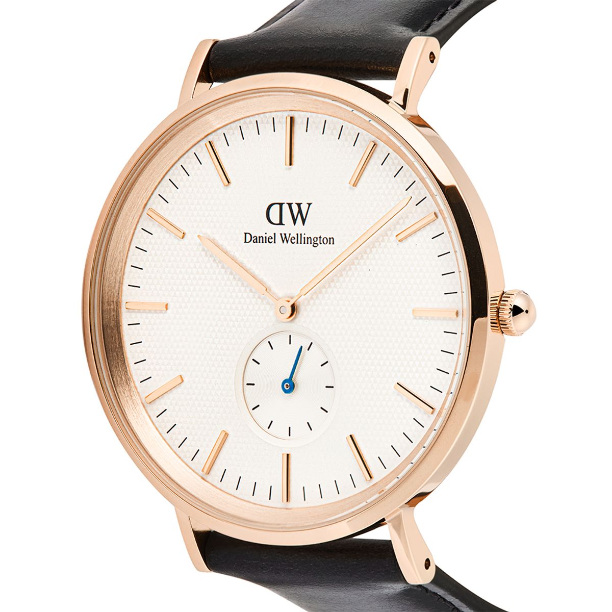다니엘 웰링턴(DANIEL WELLINGTON) CLASSIC MULTI-EYE 멀티아이 로즈골드 남자 손목 가죽시계