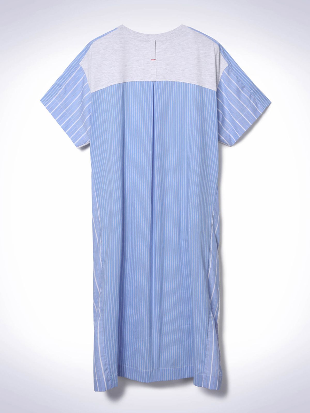 하우스공칠이씨(HAUS072C) MIX STRIPE ONE-PIECE LIGHT GREY