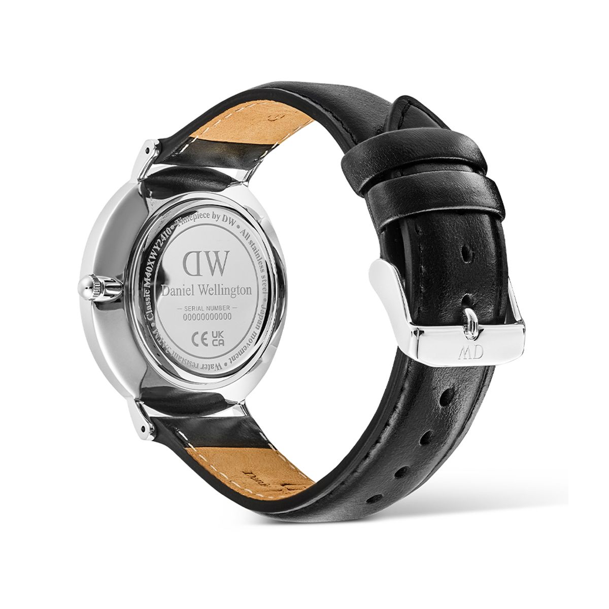 다니엘 웰링턴(DANIEL WELLINGTON) CLASSIC MULTI-EYE 남성 데일리 패션 실버 블랙 레더워치