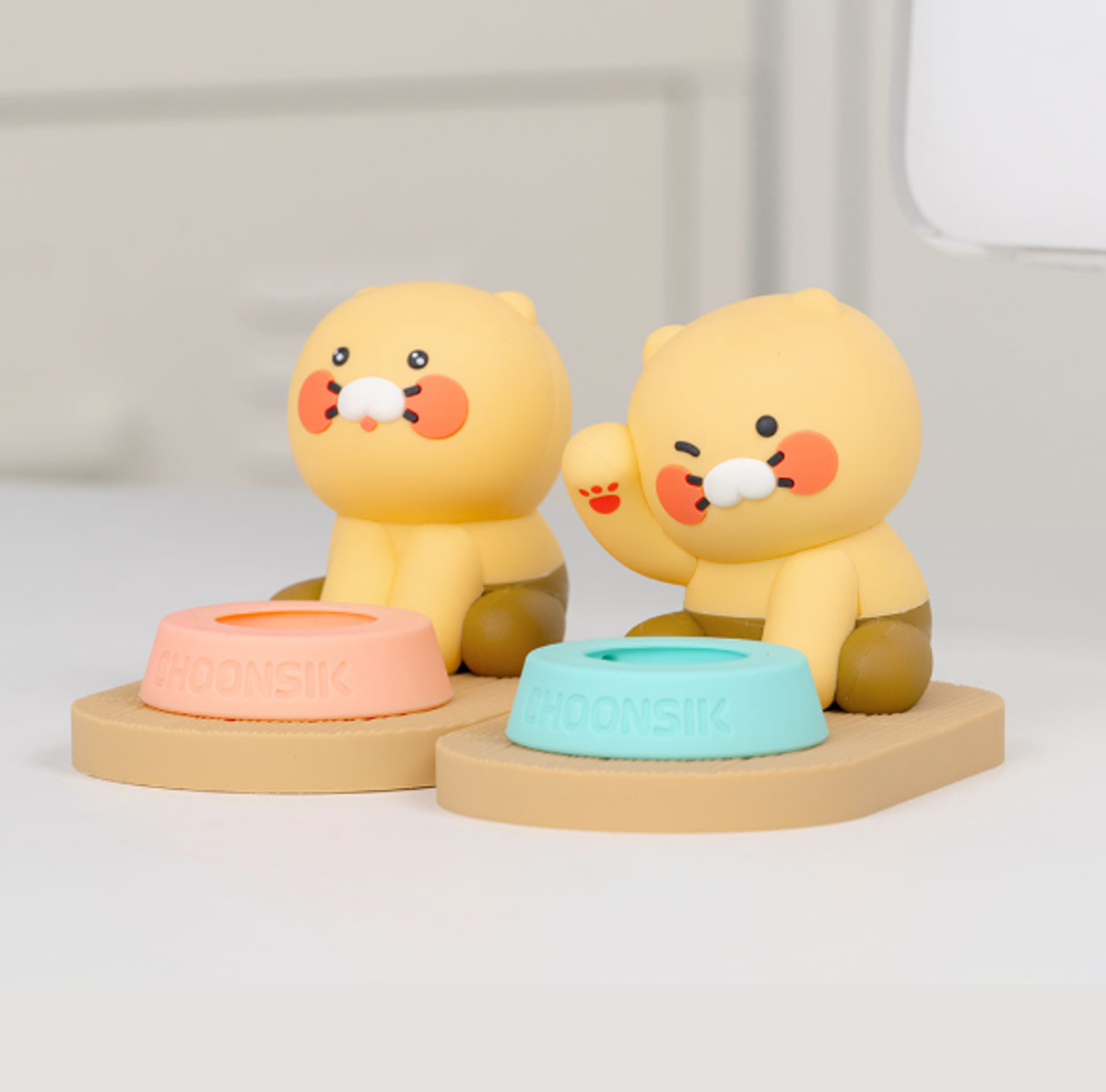 카카오프렌즈 파트너(KAKAOFRIENDS PARTNERS) 카카오프렌즈 춘식이 보울 스마트워치 충전 거치대 갤럭시워치/애플워치 완벽 호환