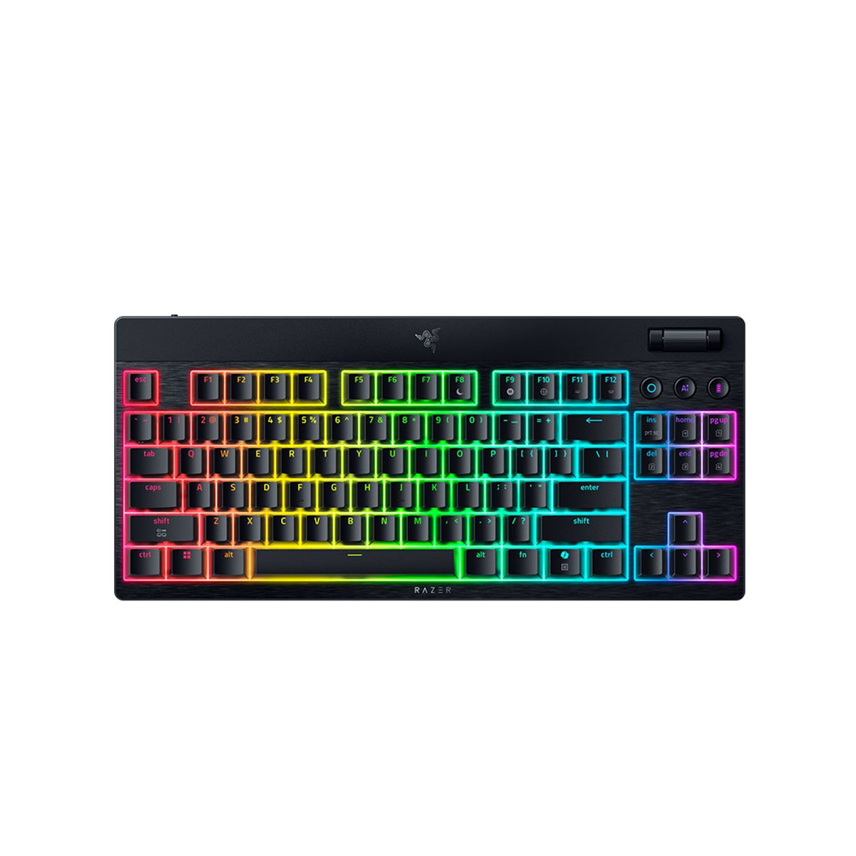 레이저(RAZER) BlackWidow V4 Low profile TKL HyperSpeed US 무선 게이밍 키보드