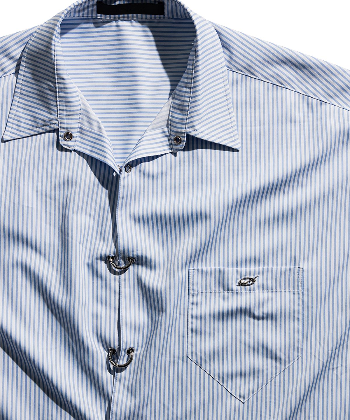 51퍼센트(51PERCENT) Ring Shirt - blue stripe