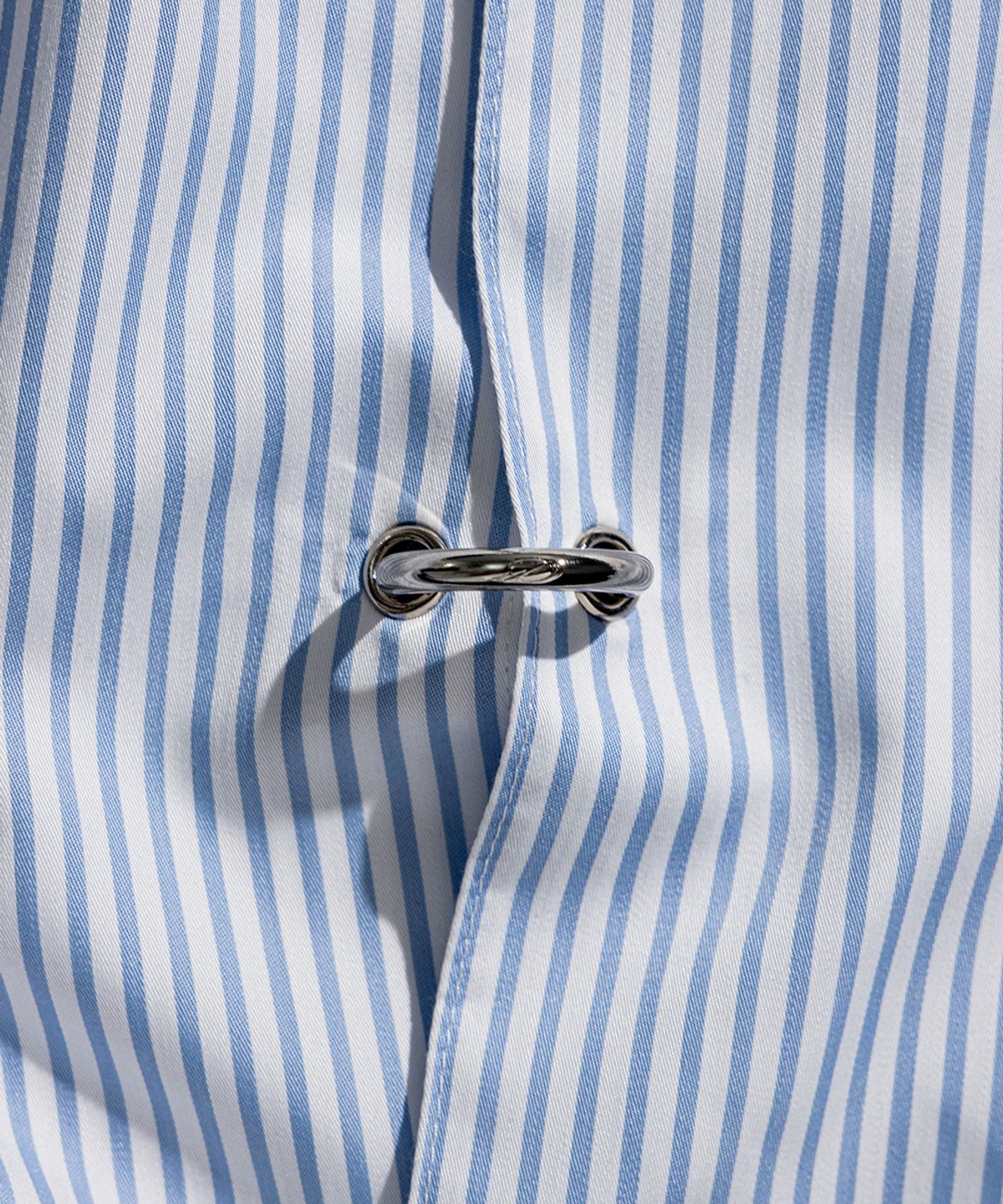 51퍼센트(51PERCENT) Ring Shirt - blue stripe