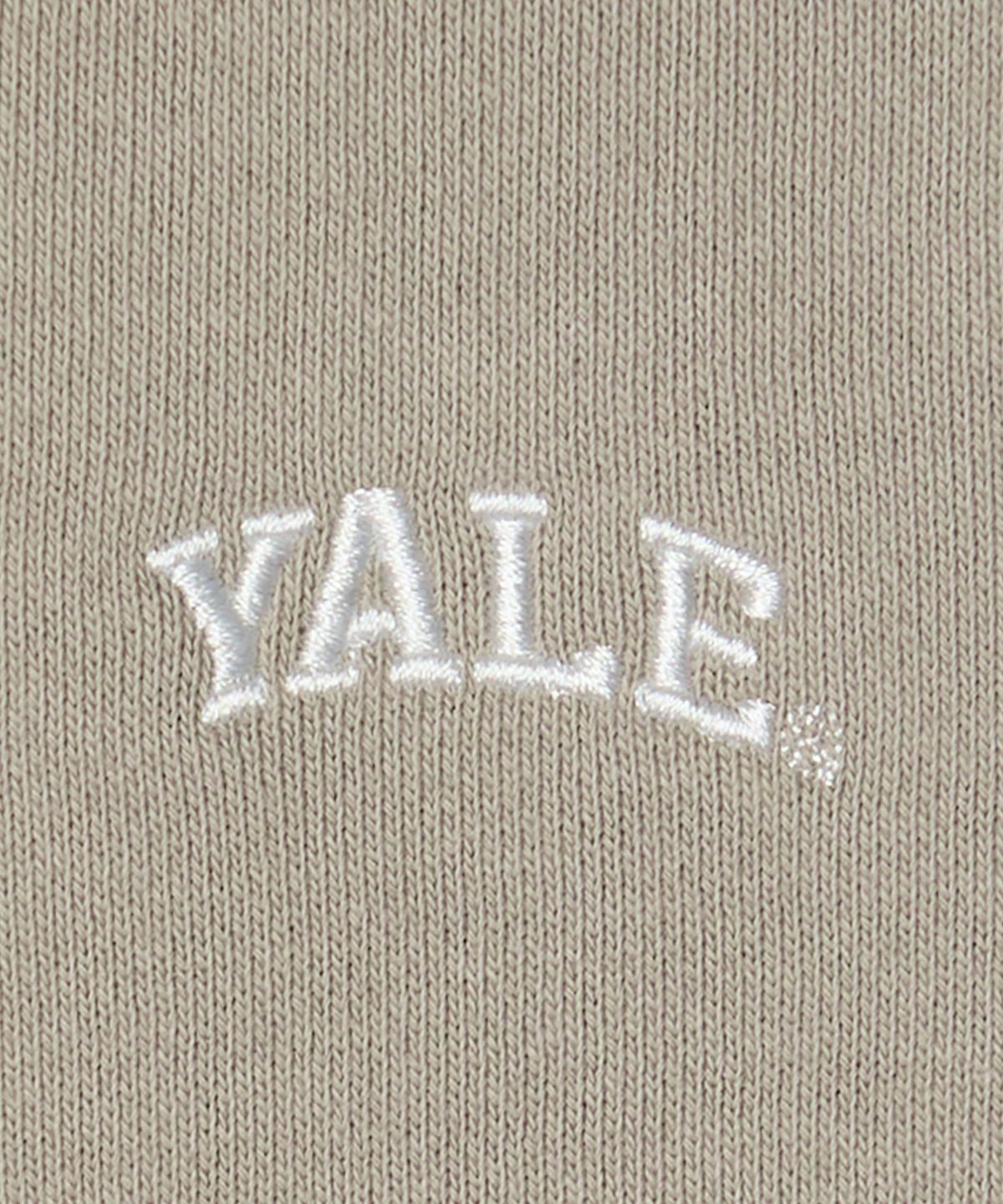 예일(YALE) 스몰아치 후드집업 베이지