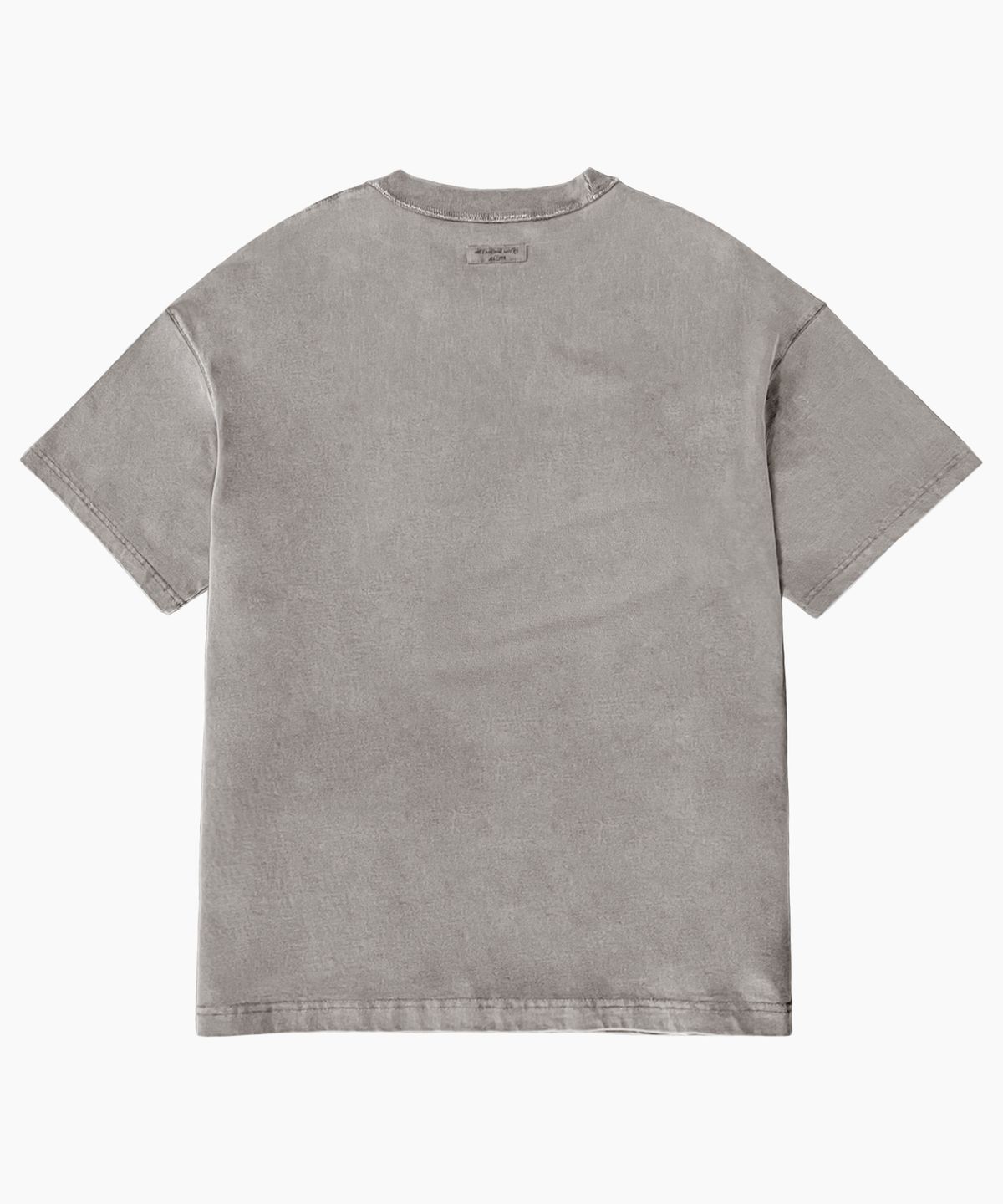 크리건(CRIGUN) Pigment 3 Stitch 세미 오버핏 반팔티 METAL GREY