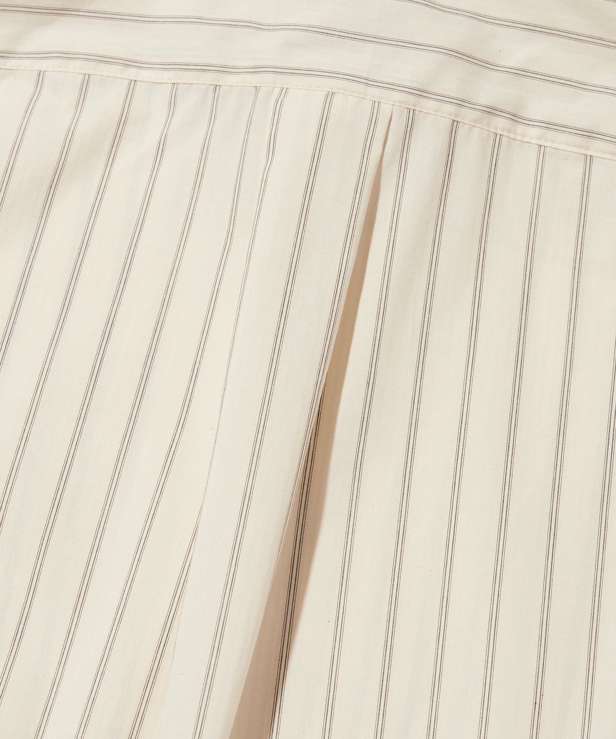 스웨이드(SUADE) STRIPED OVER SHIRT [IVORY]