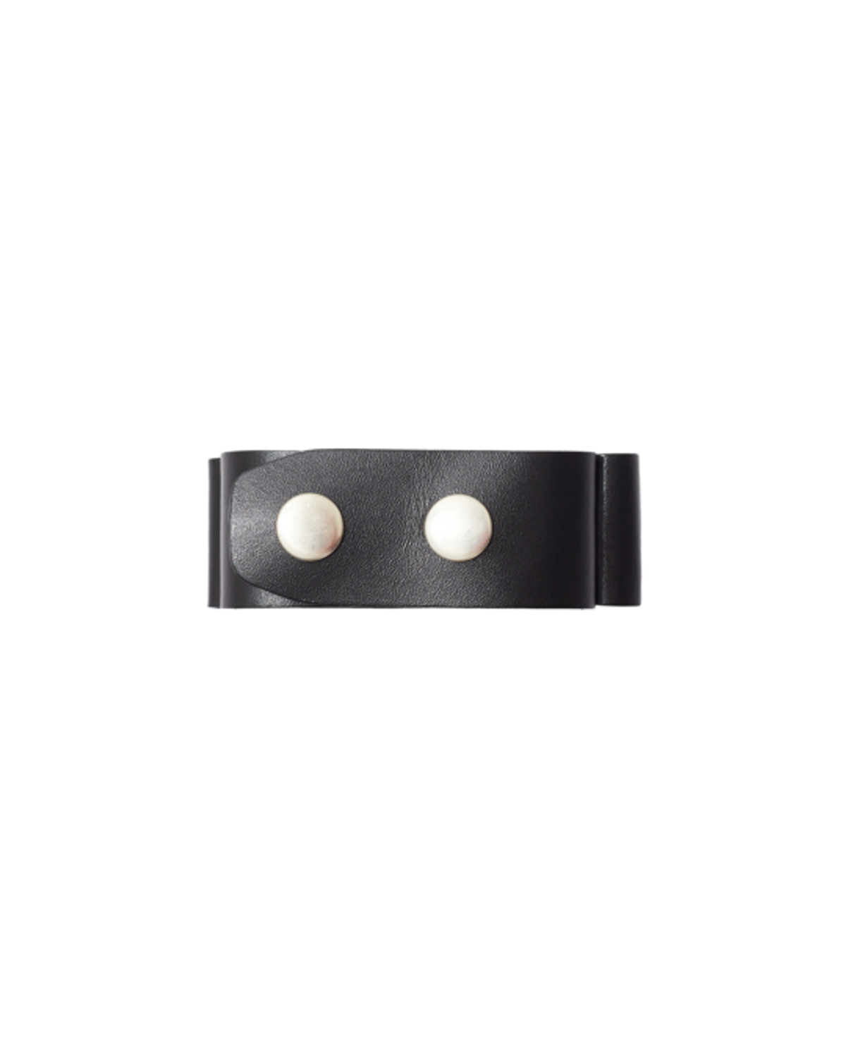 더뮤지엄비지터(THEMUSEUMVISITOR) RIBBON BRACELET (BLACK)