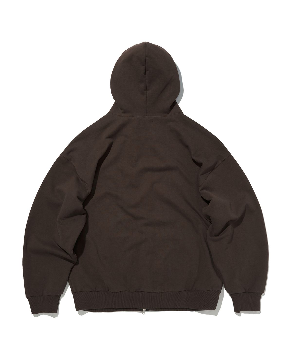 스웨이드(SUADE) NORMAL HOOD ZIP UP [BROWN]