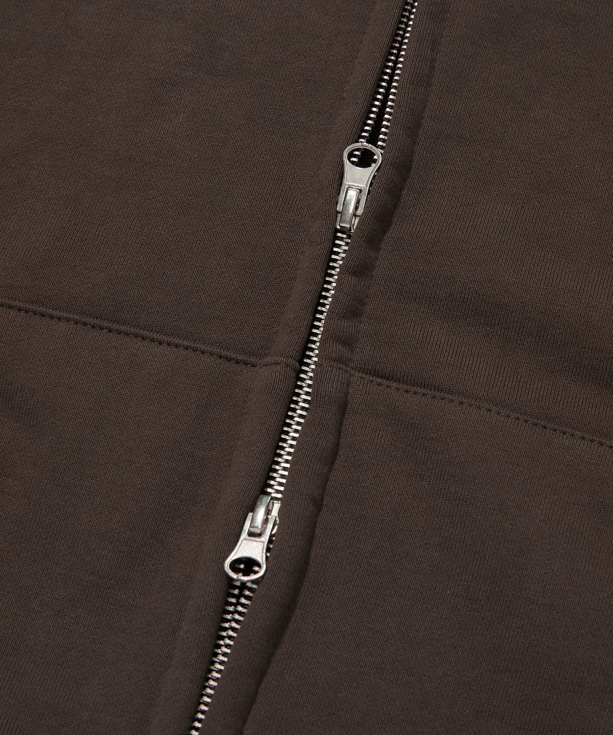 스웨이드(SUADE) NORMAL HOOD ZIP UP [BROWN]