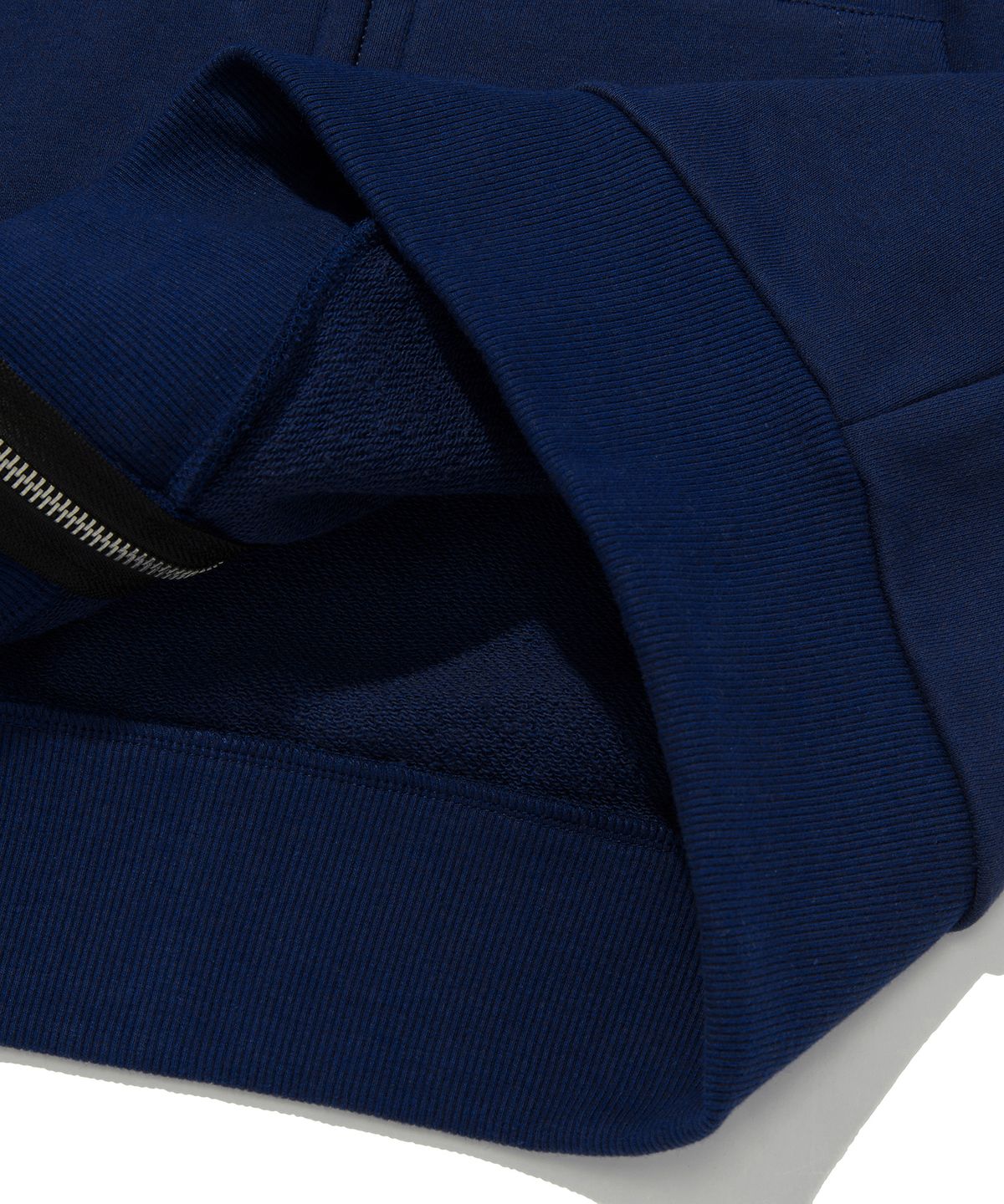 스웨이드(SUADE) NORMAL HOOD ZIP UP [NAVY]