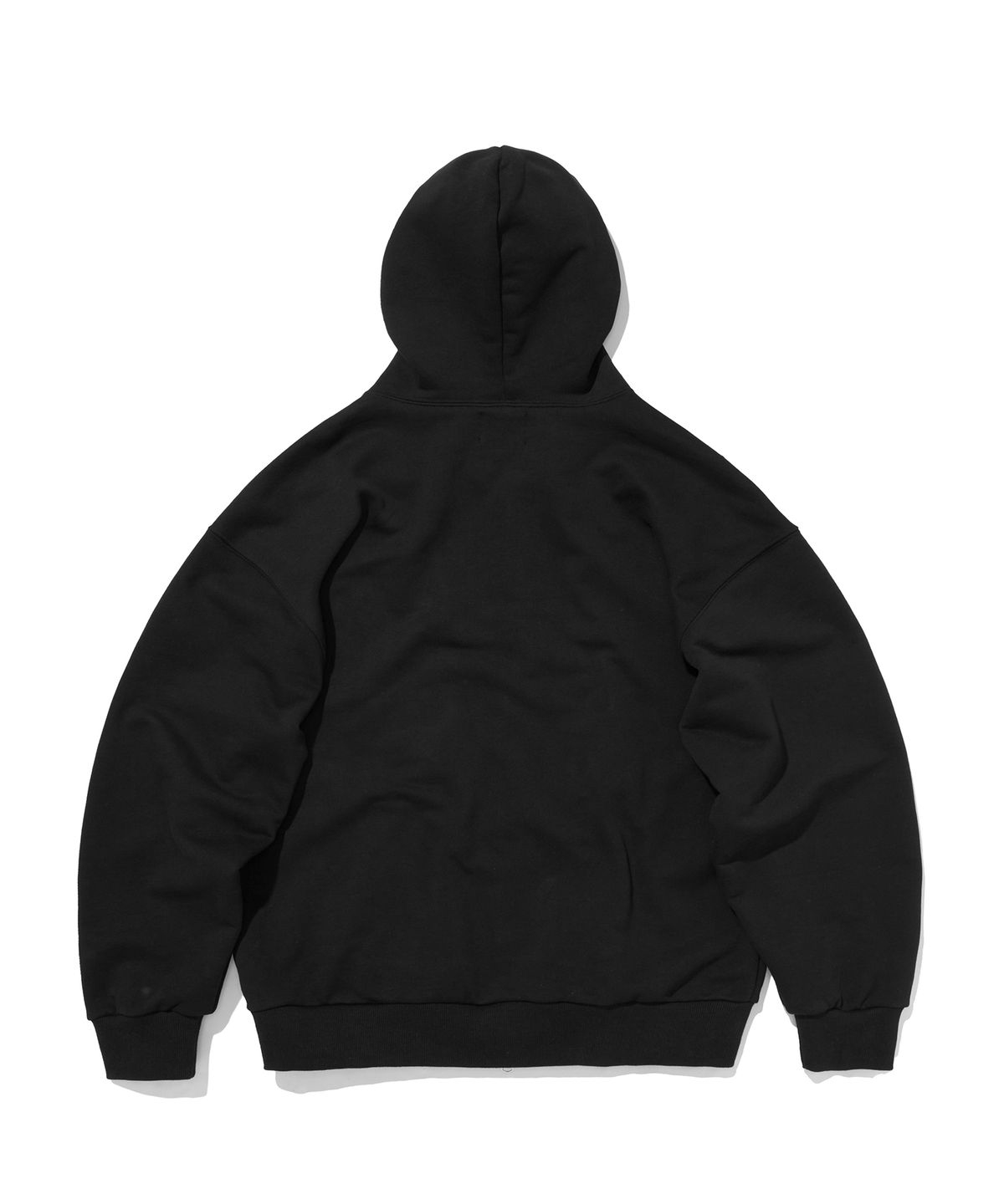 스웨이드(SUADE) NORMAL HOOD ZIP UP [BLACK]