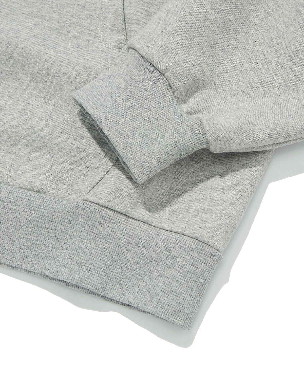 스웨이드(SUADE) NORMAL HOOD ZIP UP [GRAY]