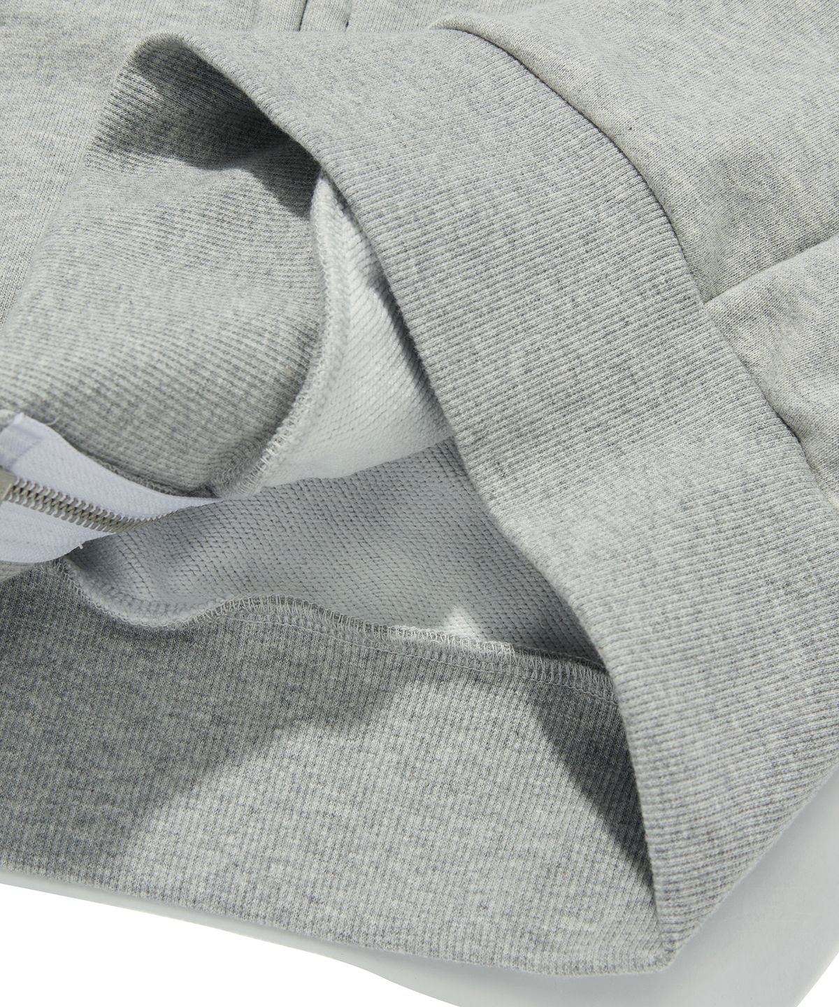 스웨이드(SUADE) NORMAL HOOD ZIP UP [GRAY]