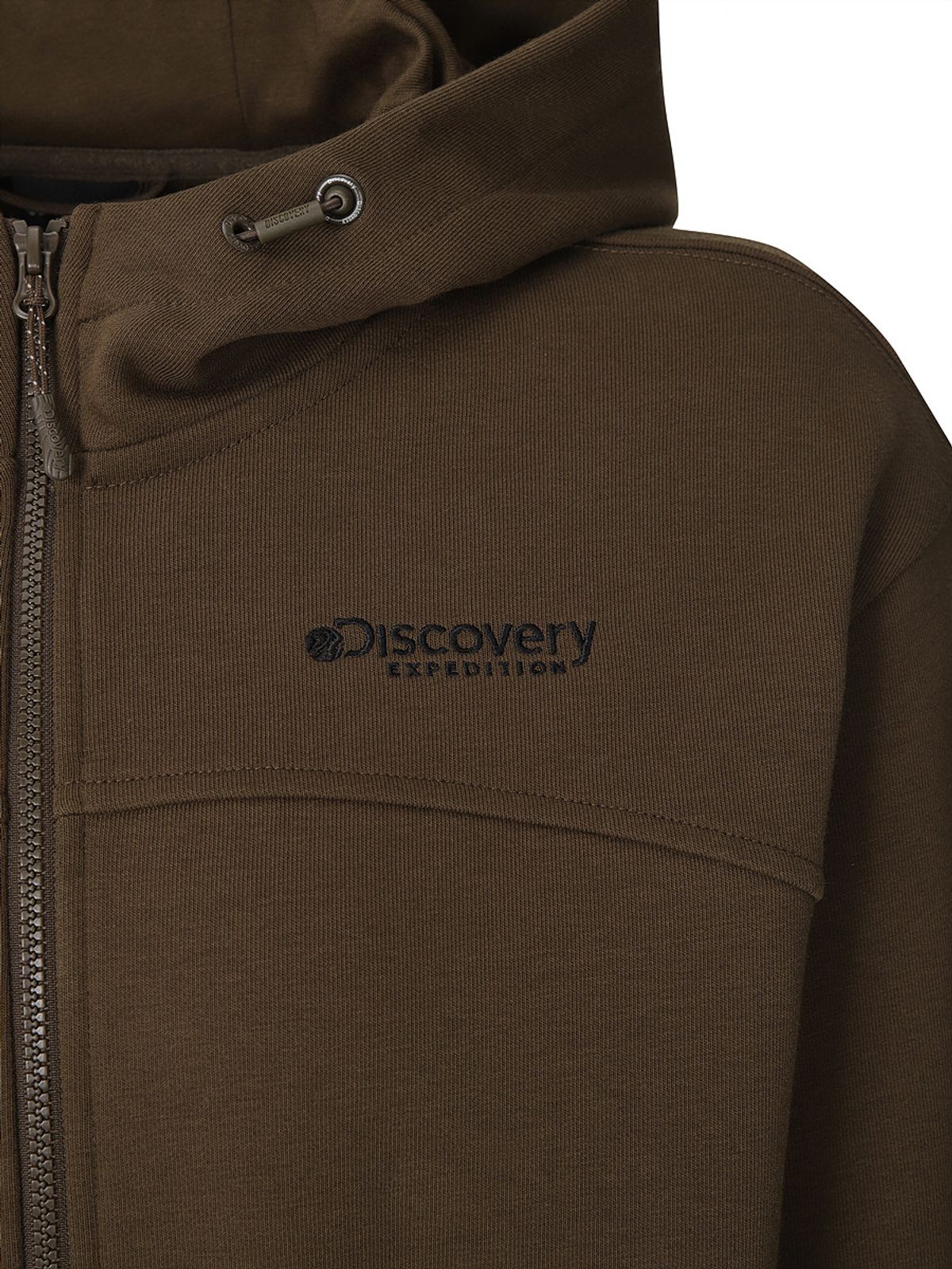 디스커버리 익스페디션(DISCOVERY EXPEDITION) 여성 소로나웜 에센셜 트레이닝 크롭 자켓 (D/BROWN)