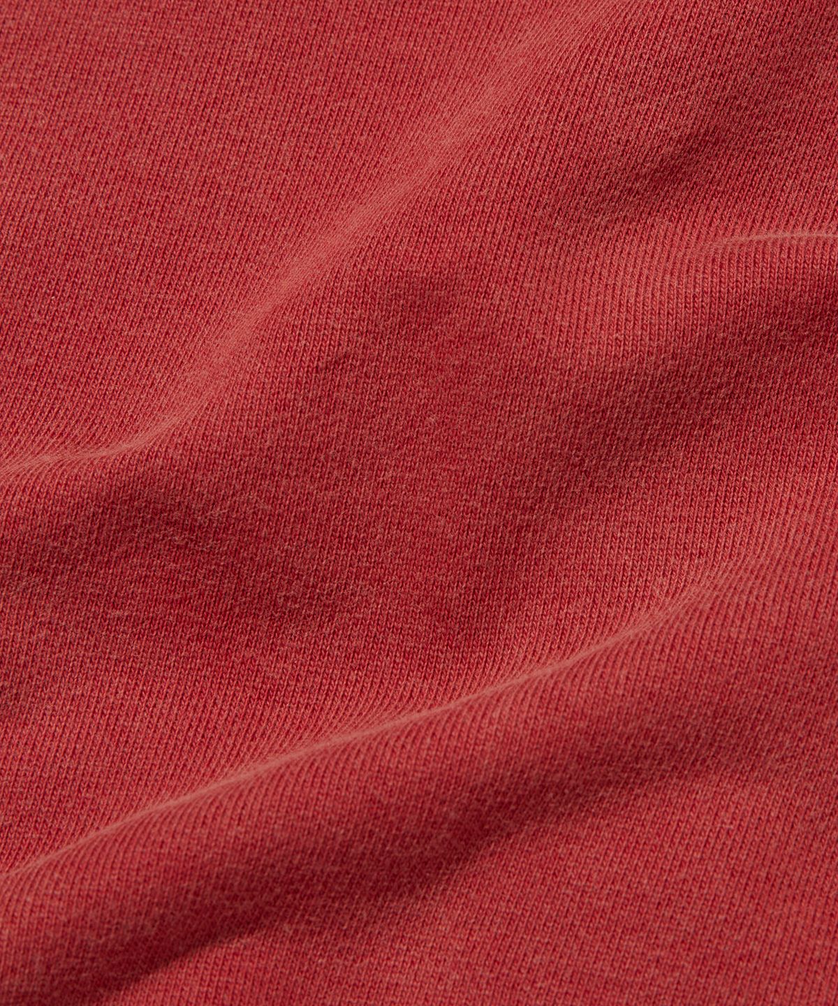 스웨이드(SUADE) CROPPED WASHED HOOD ZIP UP [RED]