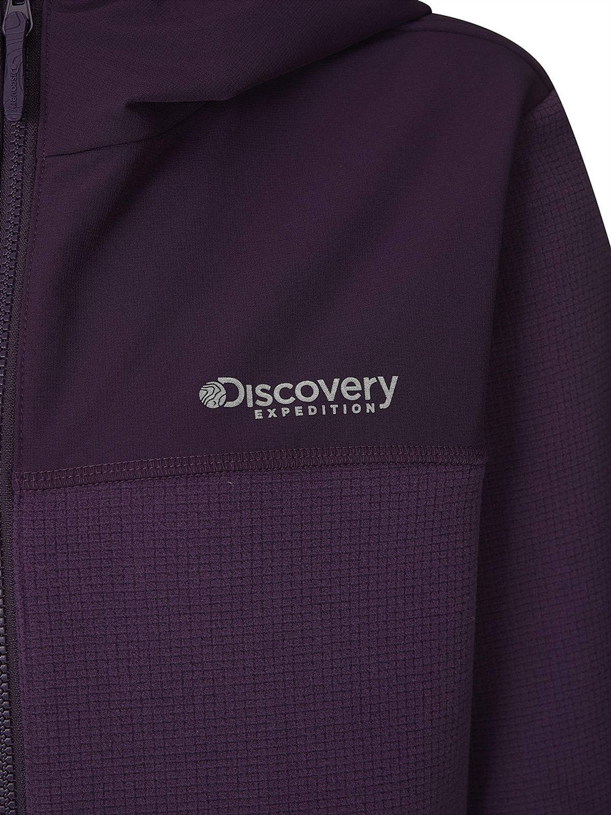 디스커버리 익스페디션(DISCOVERY EXPEDITION) 여성 폴라텍 그리드 플리스 자켓 (PURPLE)