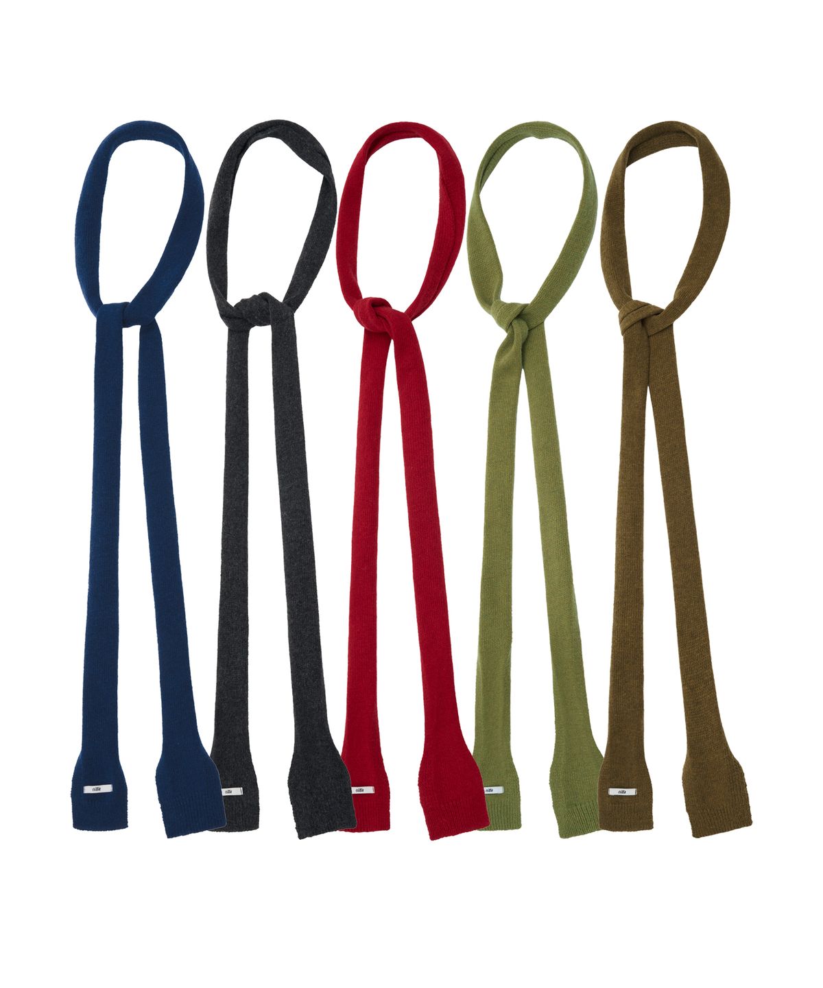 씨타(CITTA) Wool Blended Knit Tie Muffler_CTA935(Olive)